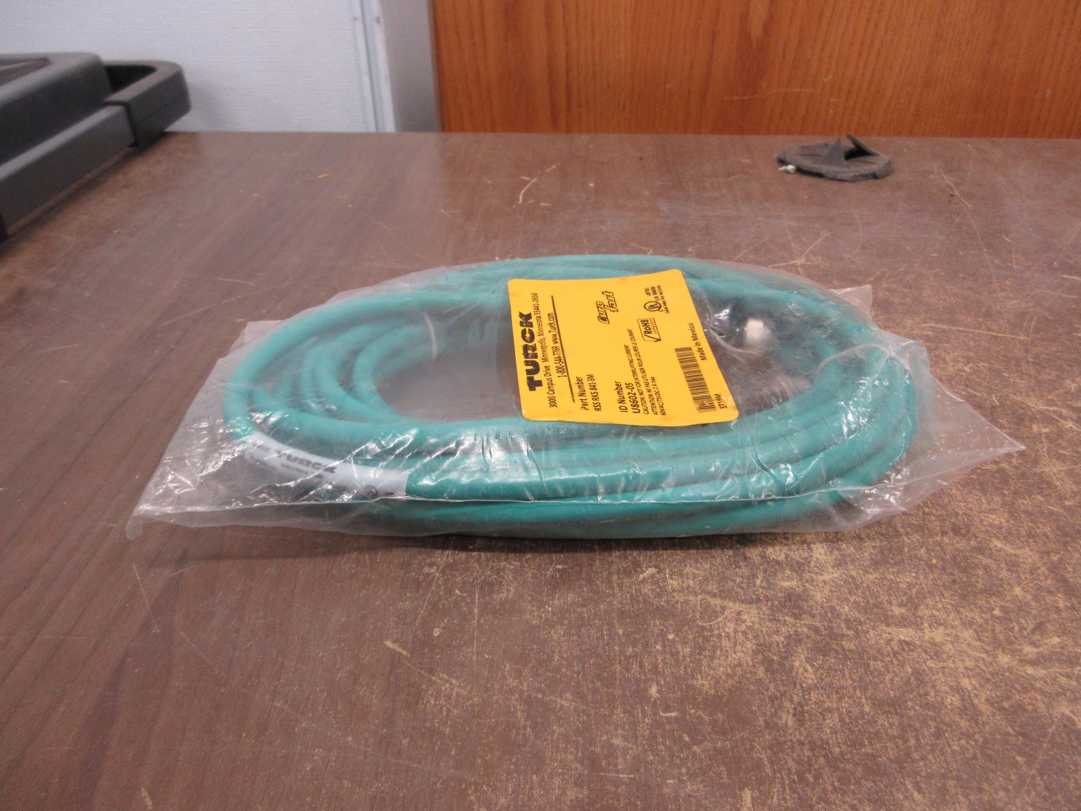Turck Euro Fast Cordset RSS RKS 841-5M New Surplus