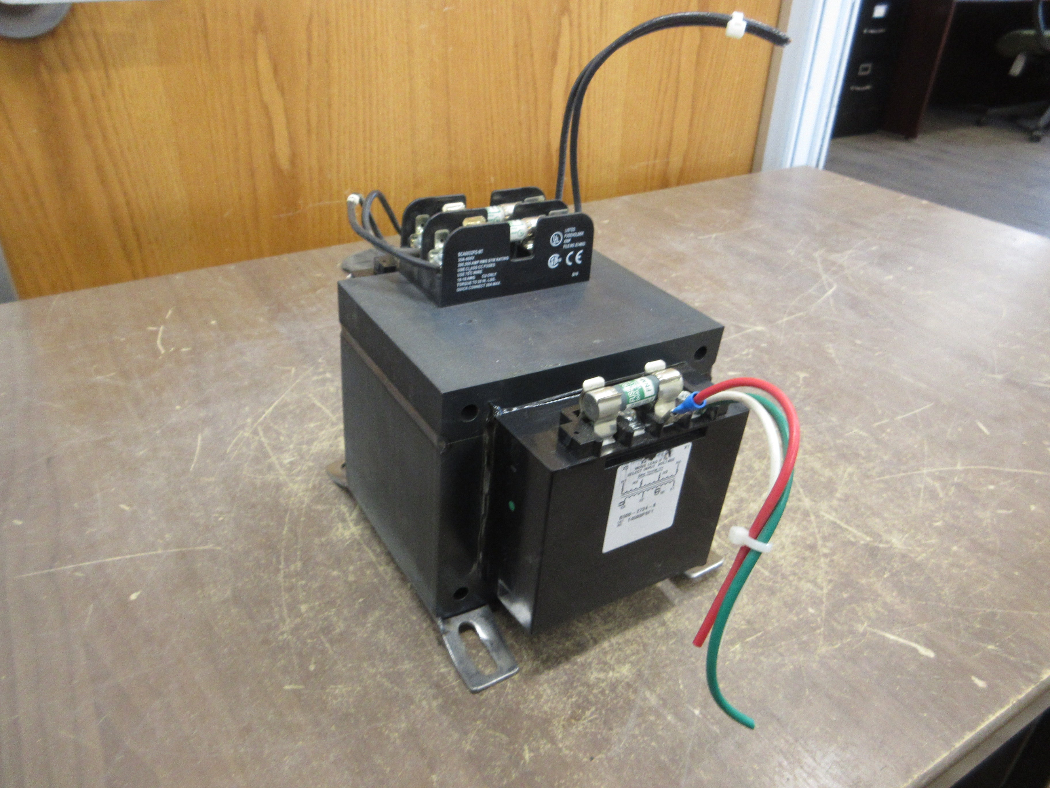 ABB Control Transformer T4500PSF1 500VA Pri: 208/240/480V Sec: 120V 50/60Hz Used
