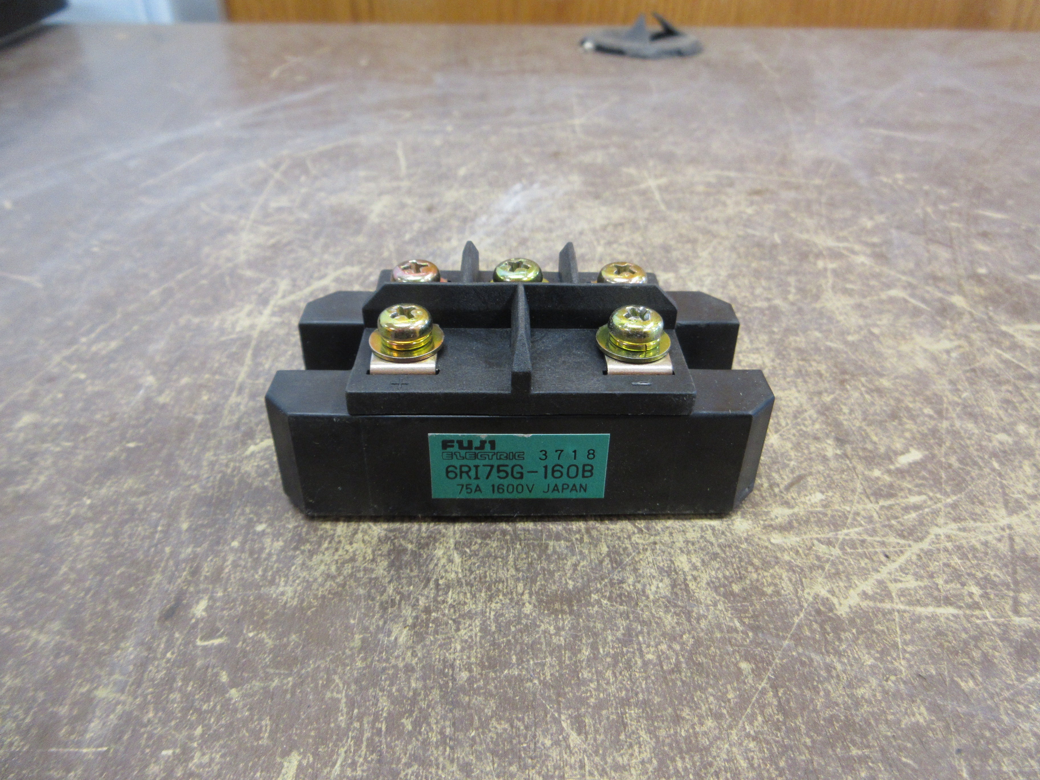 Fuji Electric Bridge Rectifier 6RI75G-160B 75A 1600V Used