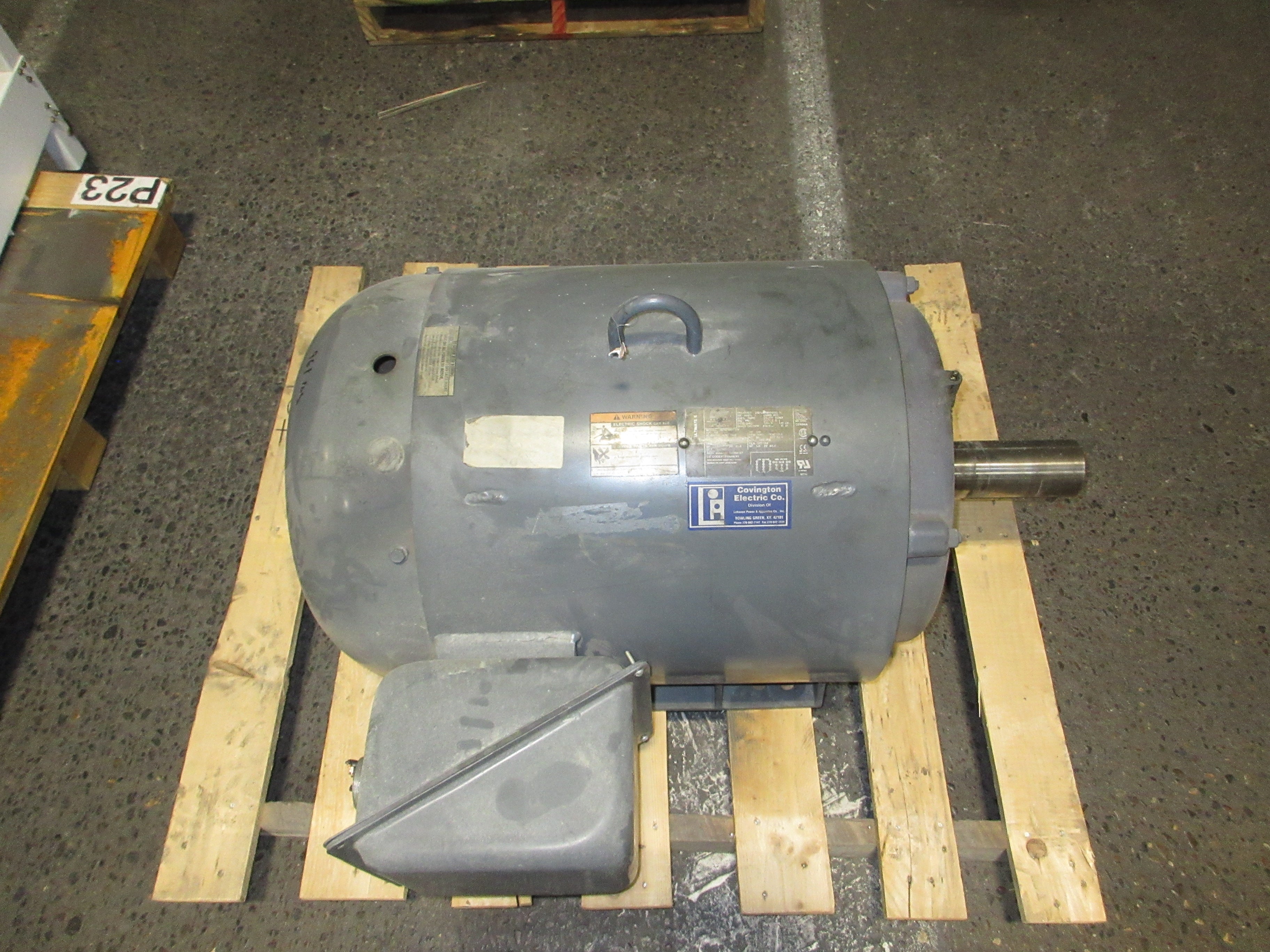 Lincoln Motors Motor SF4P100T61Y 100HP 1800RPM 230/460V 244/122A 405T Frame Used