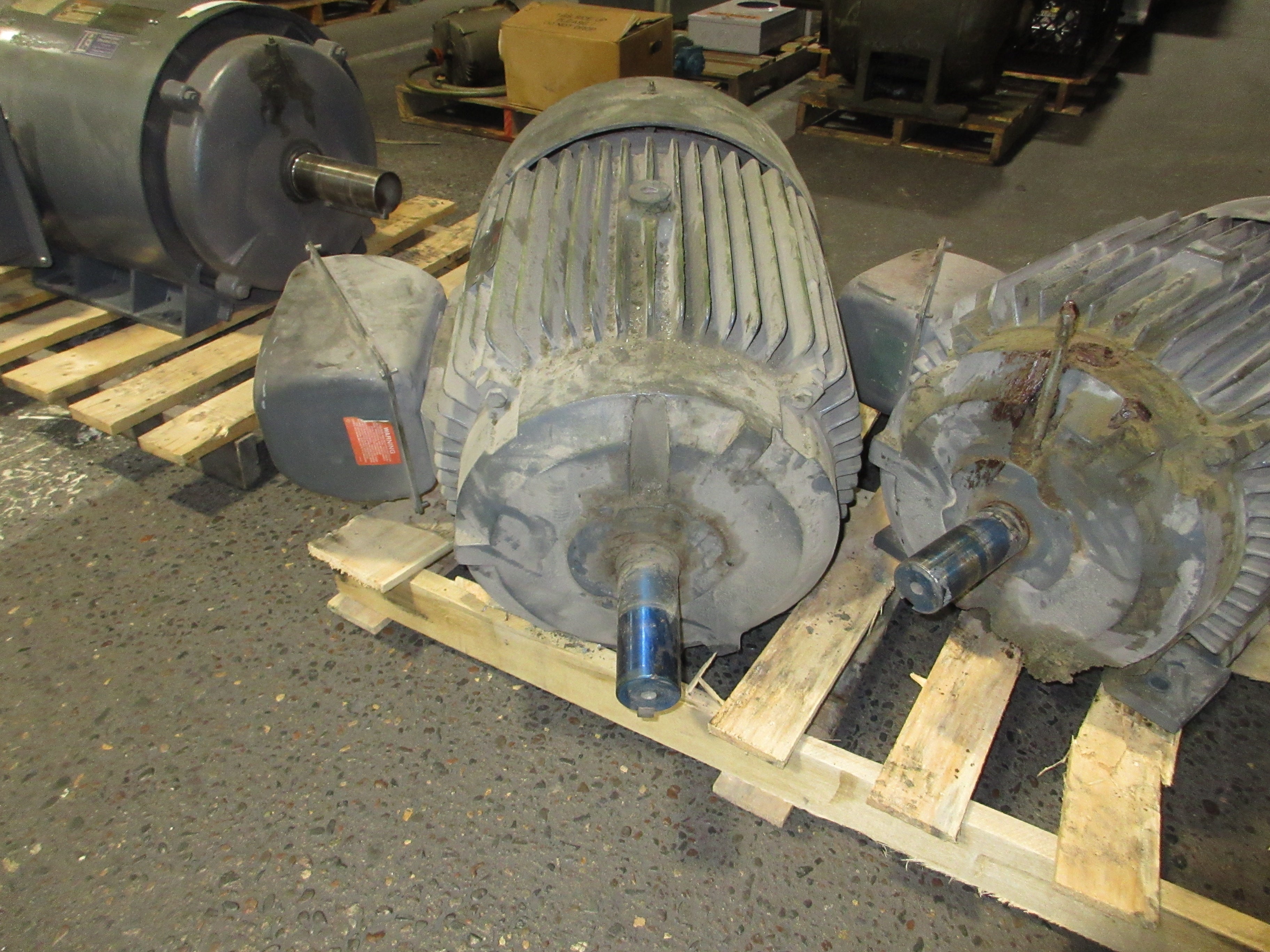Reliance Electric AC Motor P36G31518 G3 XT 75HP 1800RPM 230/460V 179/89.8A Used