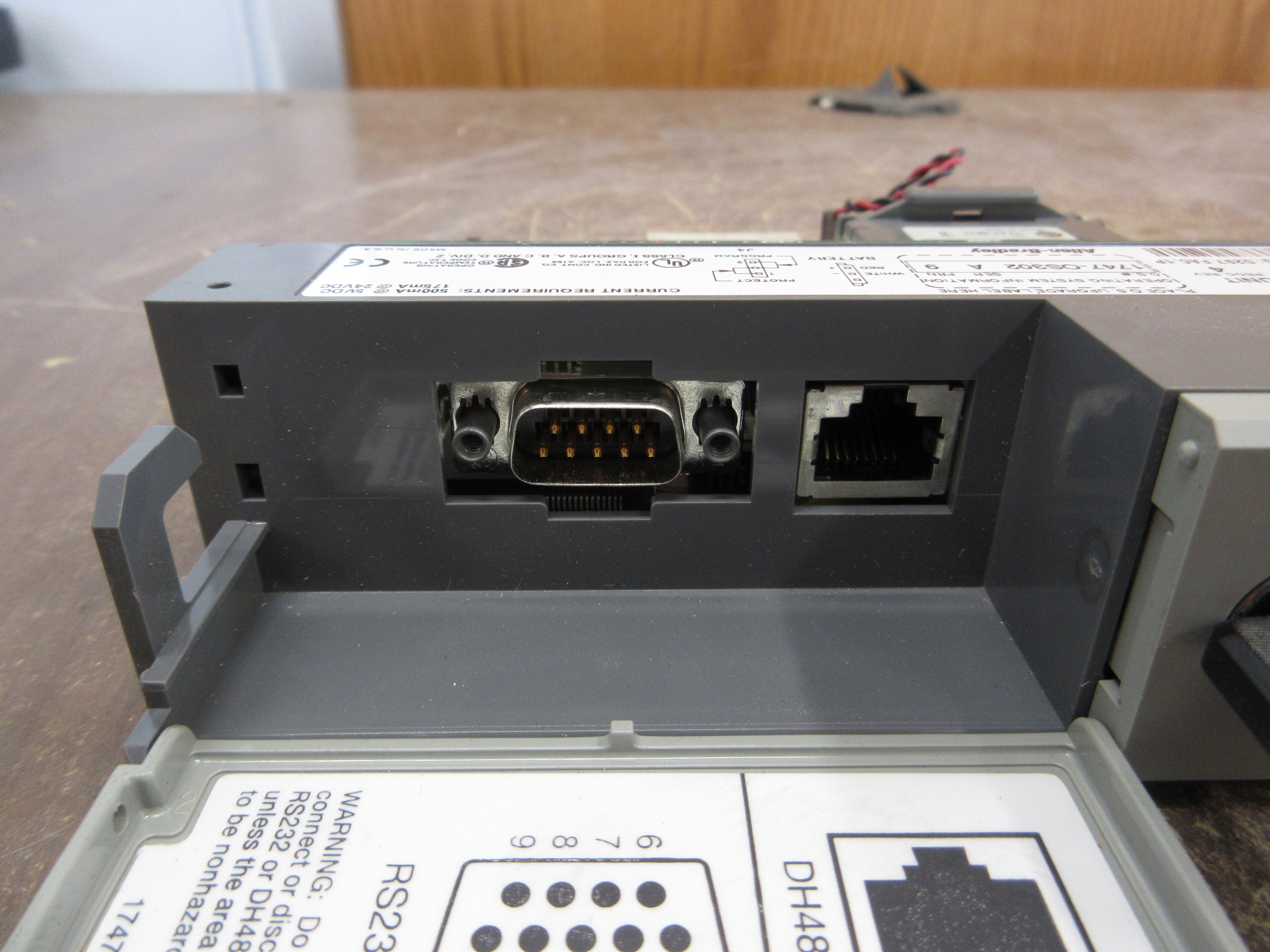 Allen-Bradley SLC 500 Processor Unit 1747-L532 Ser. D Proc Rev. 4 Used