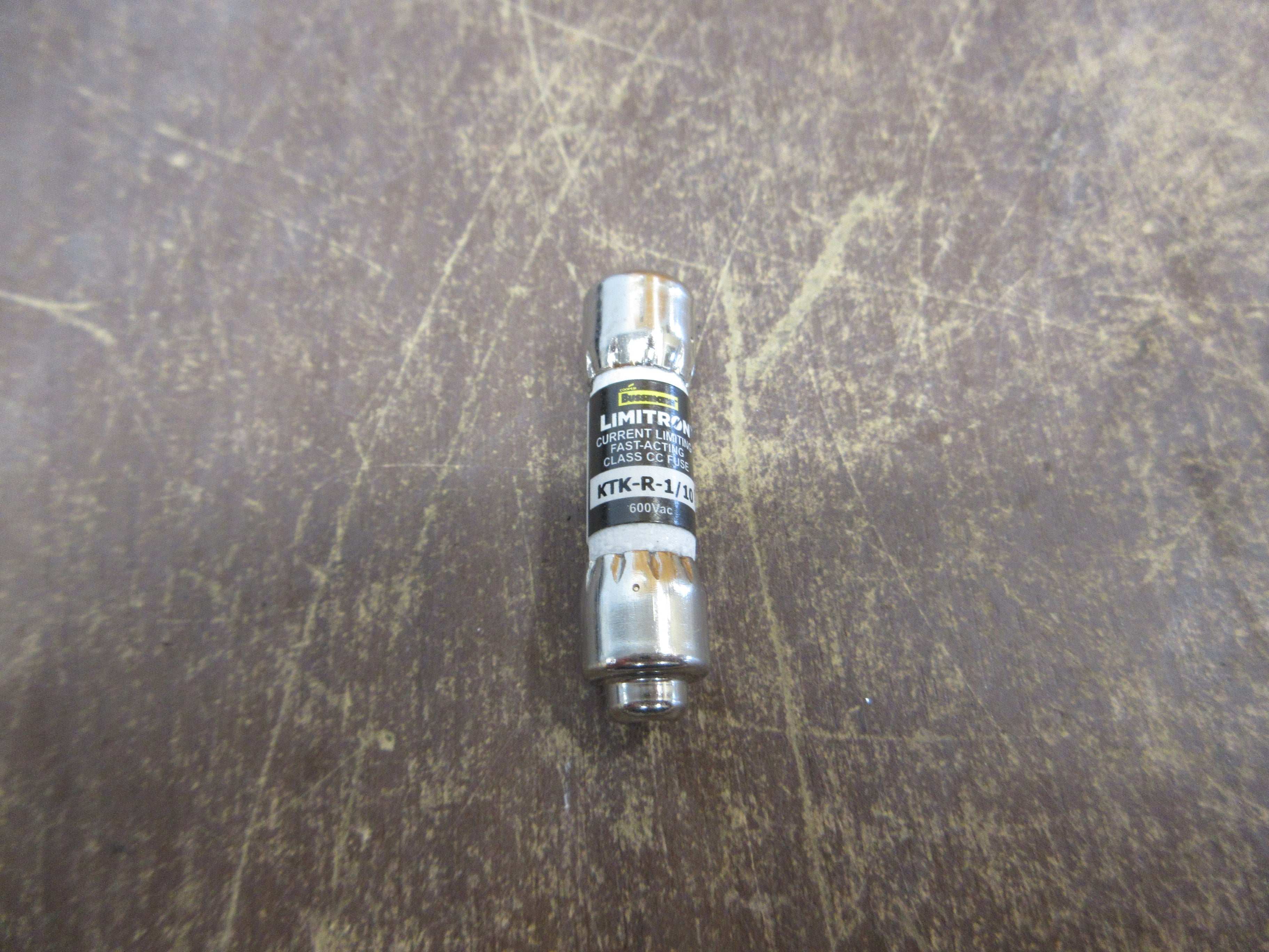 Cooper Bussmann Limitron Fuse KTK-R-1/10 600V 1/10A *Box of 10* New Surplus