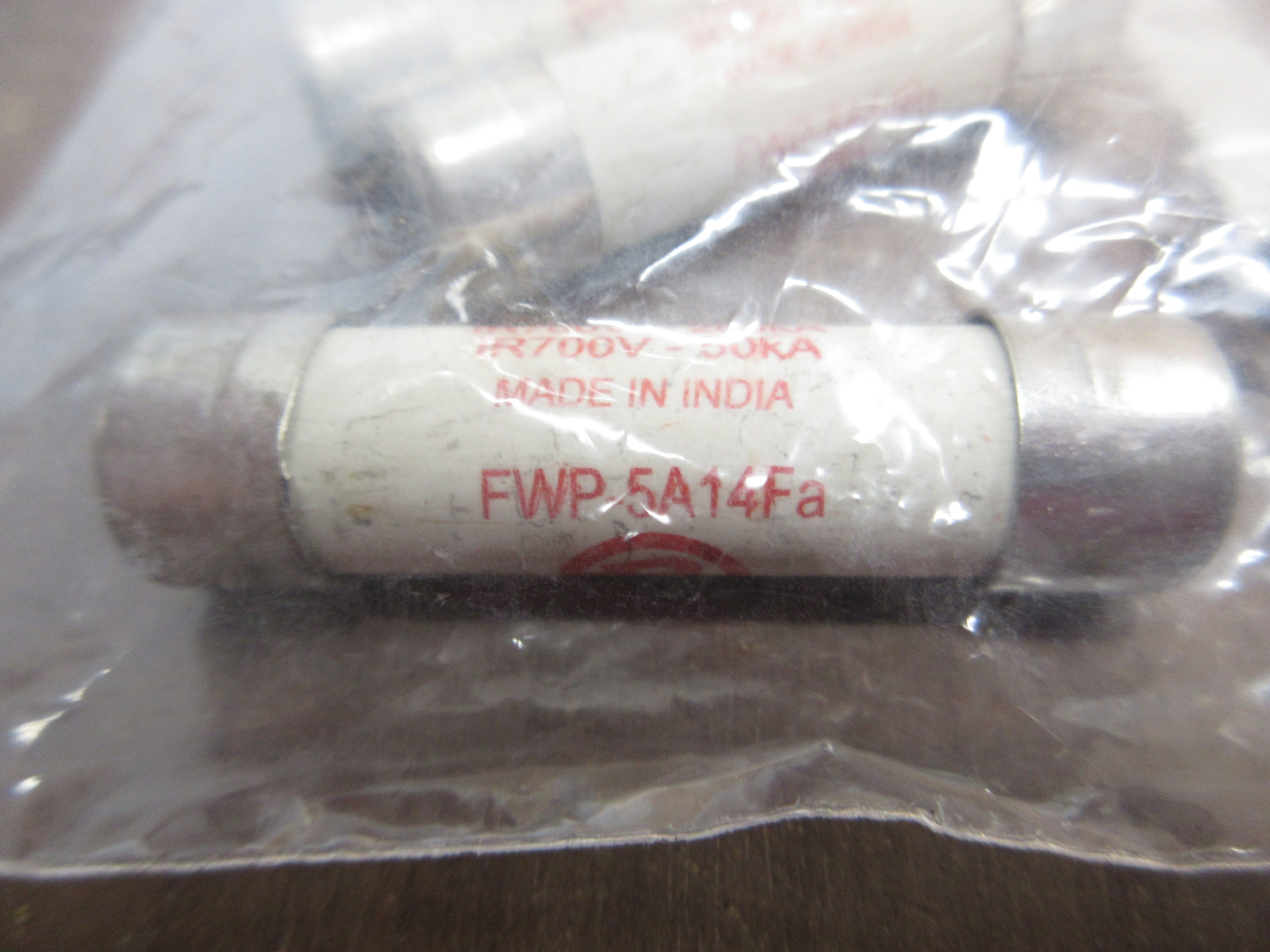 Bussmann Fuse FWP-5A14Fa 5A 700V *No Box* *Lot of 3* New Surplus