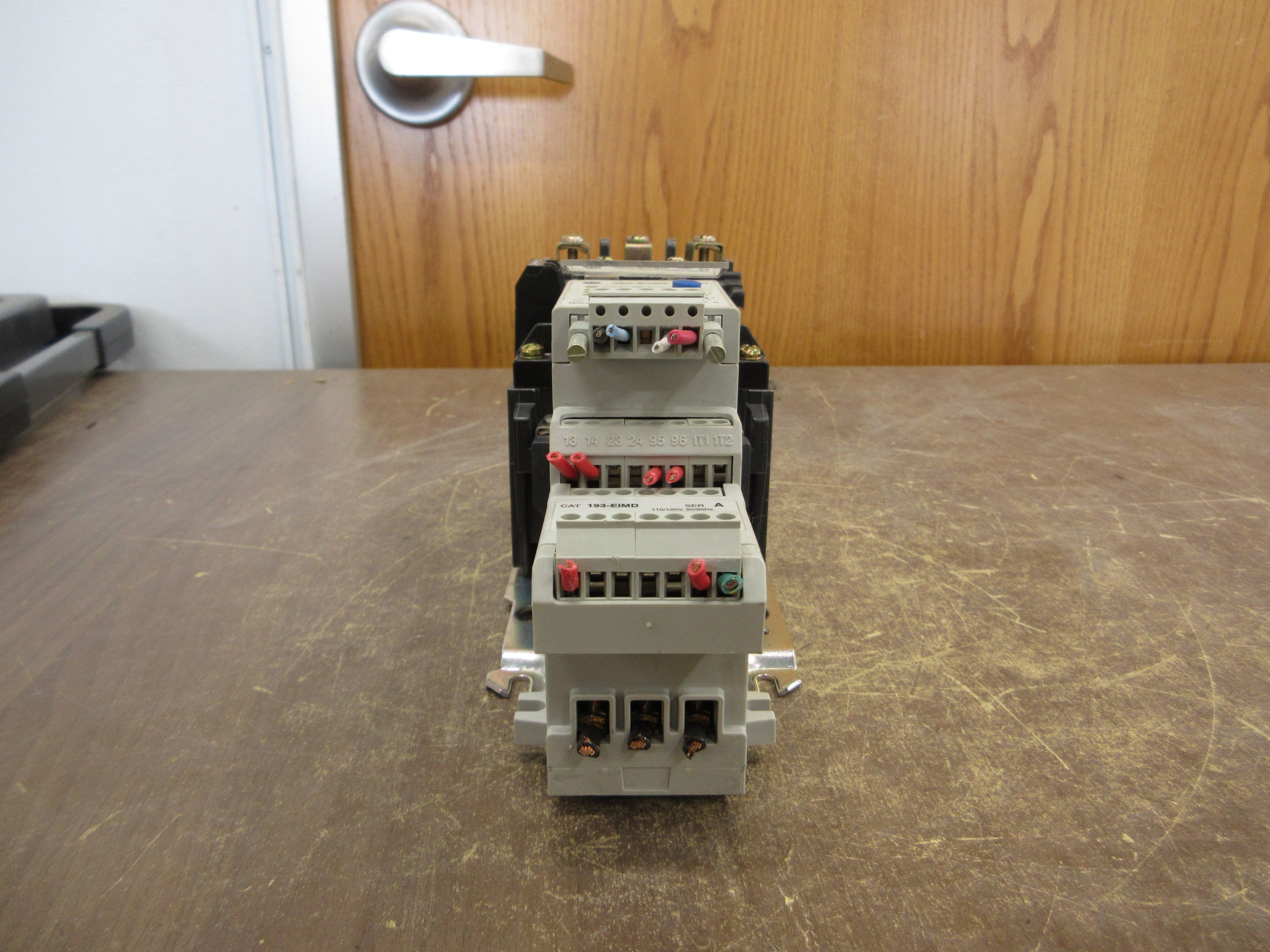 Allen-Bradley Size 1 Starter 509-BOD-XXX/592-EC1BC 115-120V Coil Trip: 3-15A