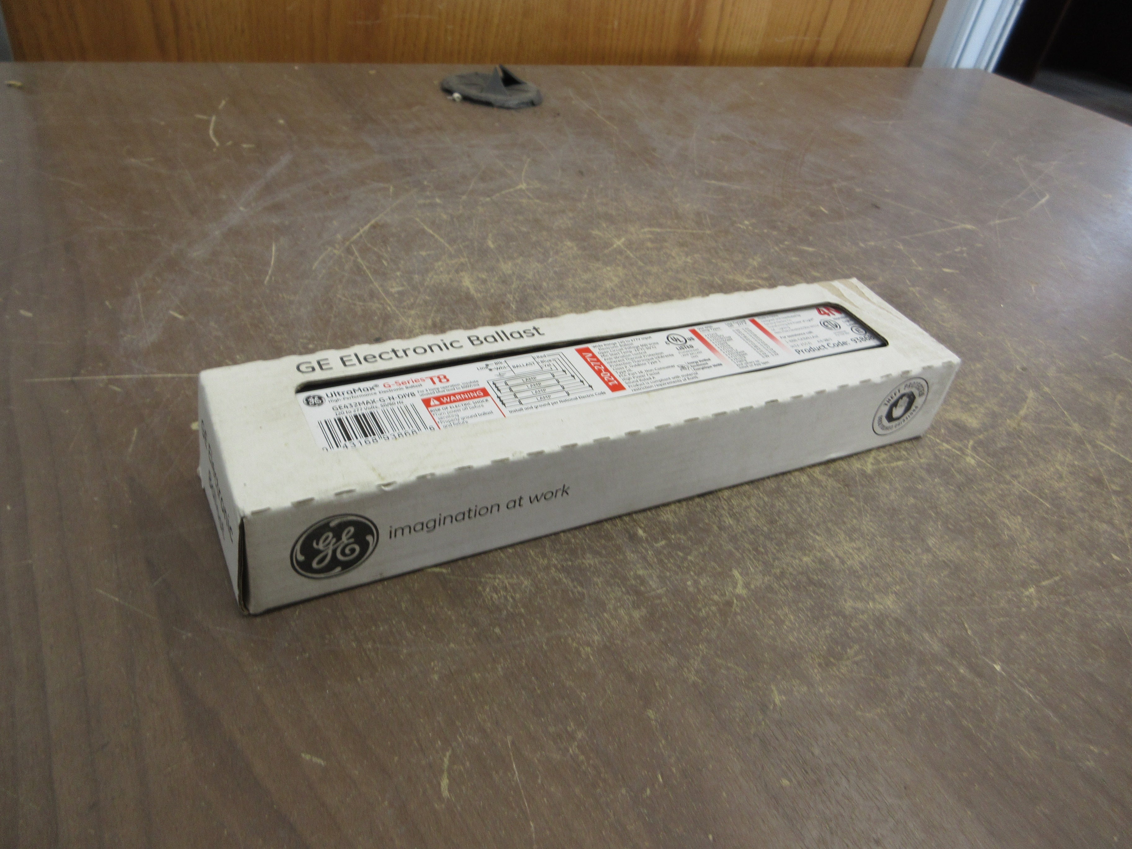 GE UltraMax G-Series T8 Electronic Ballast GE432MAX-G-N-DIYB 120-277V 50/60Hz