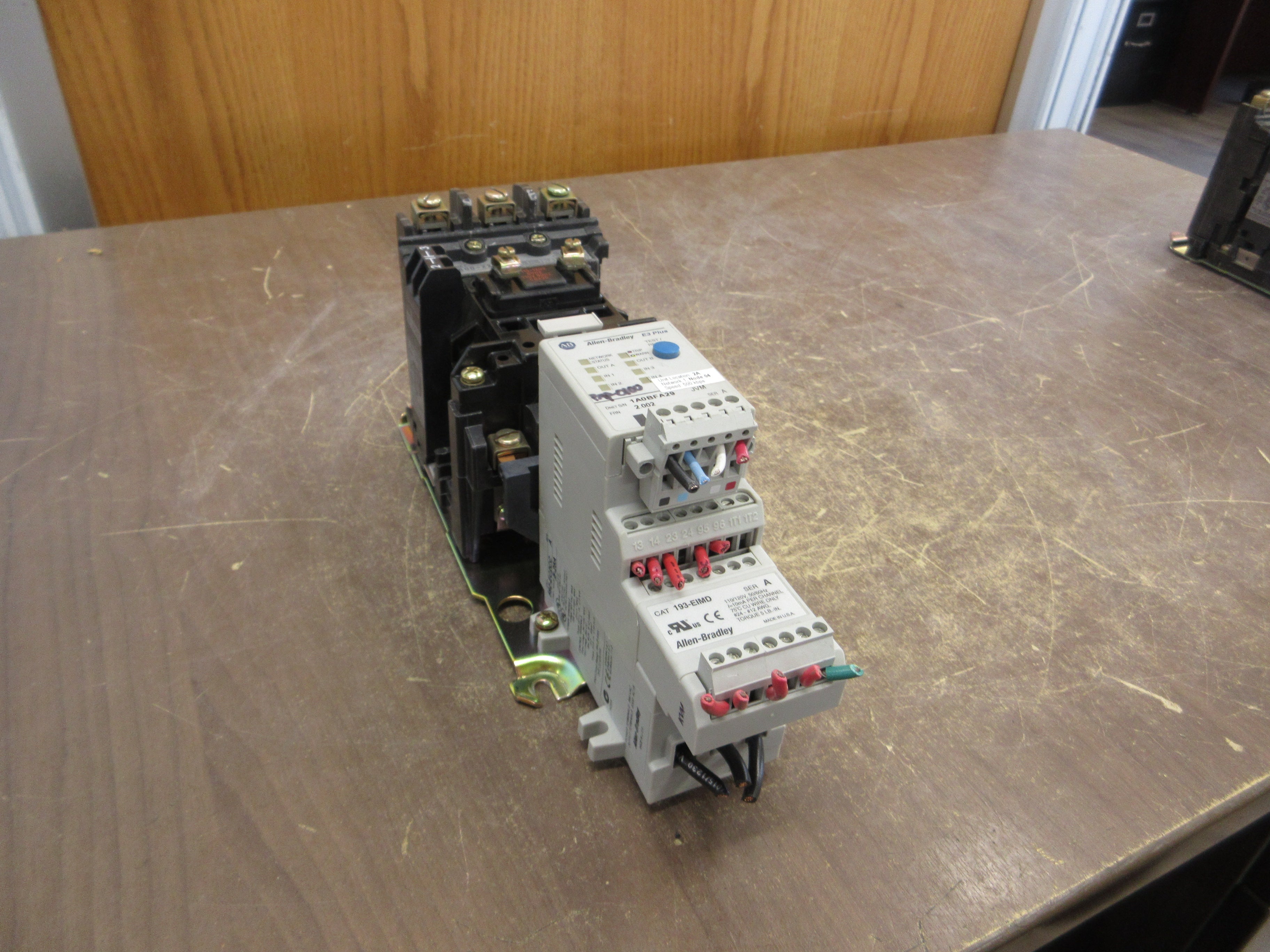 Allen-Bradley Size 1 Starter 509-BOD-XXX / 592-EC2CC 115-120V Coil Trip: 5-25A
