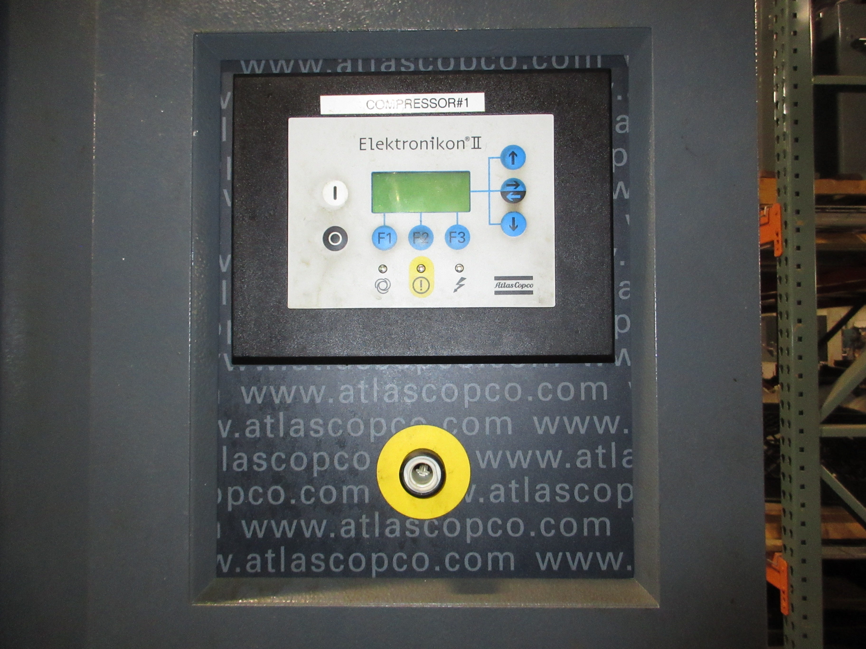 Atlas Copco WorkPlace Air System Rotary Screw Air Compressor GA37VSD 50HP Used