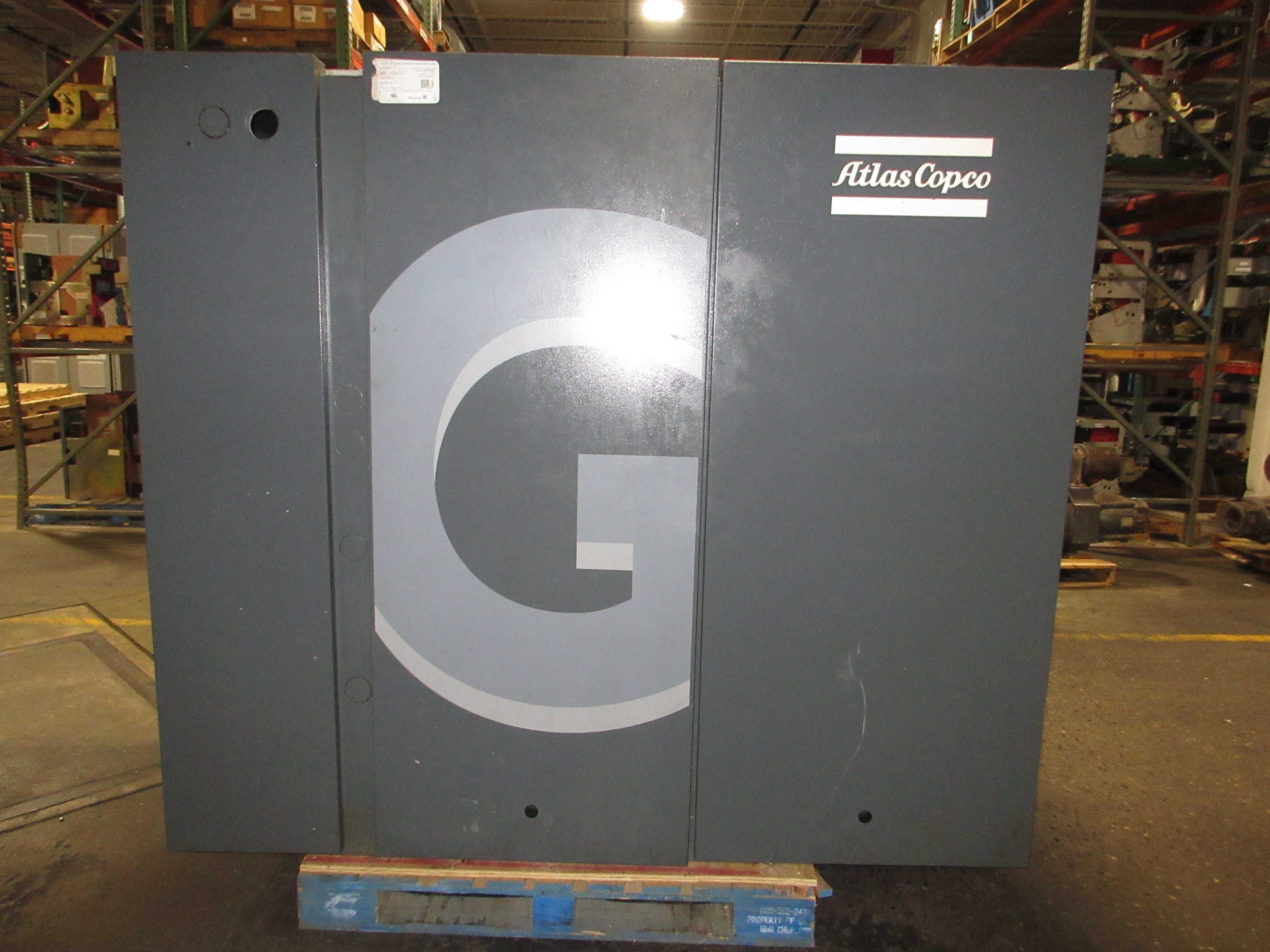 Atlas Copco WorkPlace Air System Rotary Screw Air Compressor GA37VSD 50HP Used