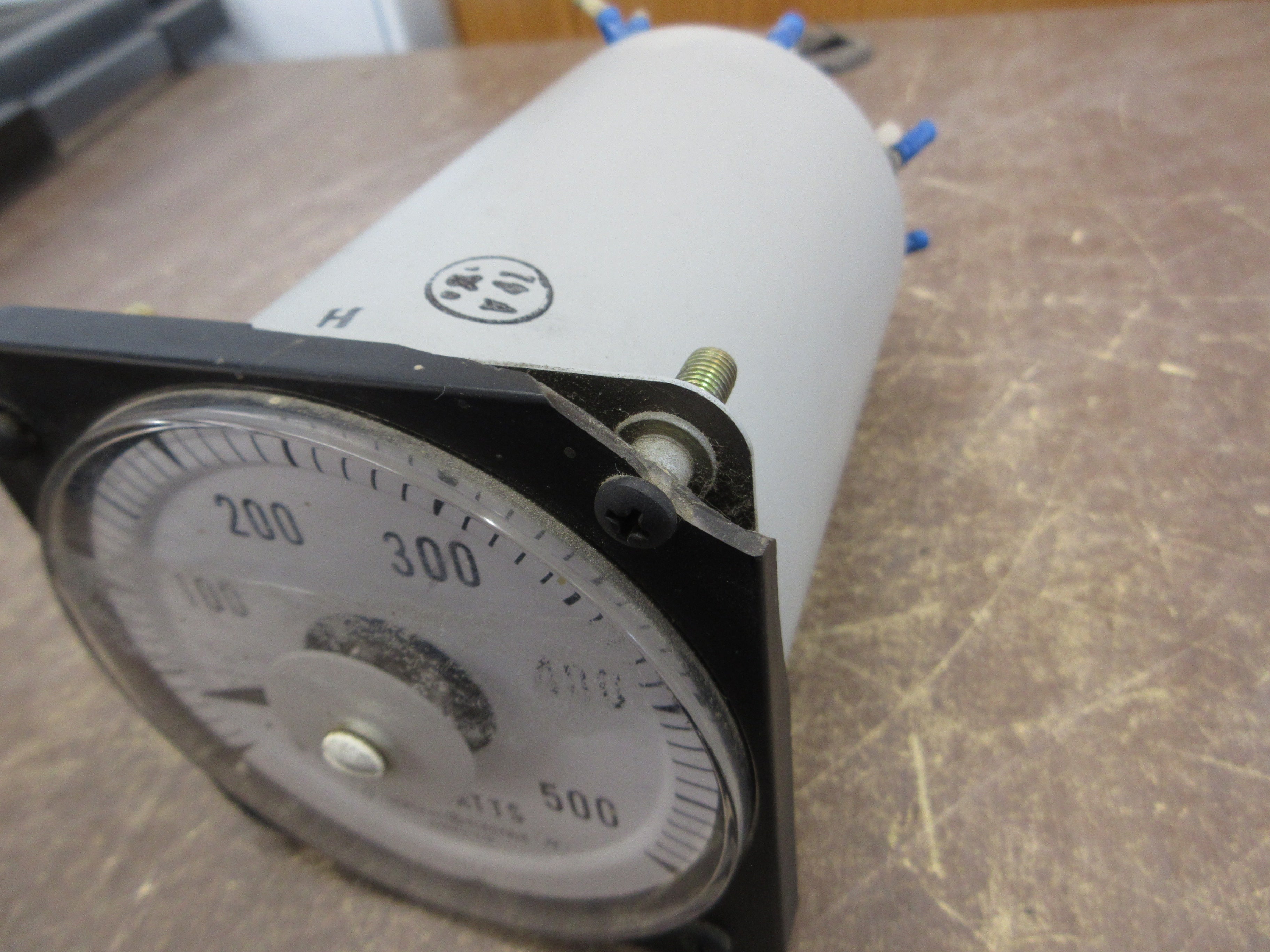 GE AC Wattmeter 50-103251ATBH1CRC Range: 0-500kW 120V 5A 50/60Hz Used