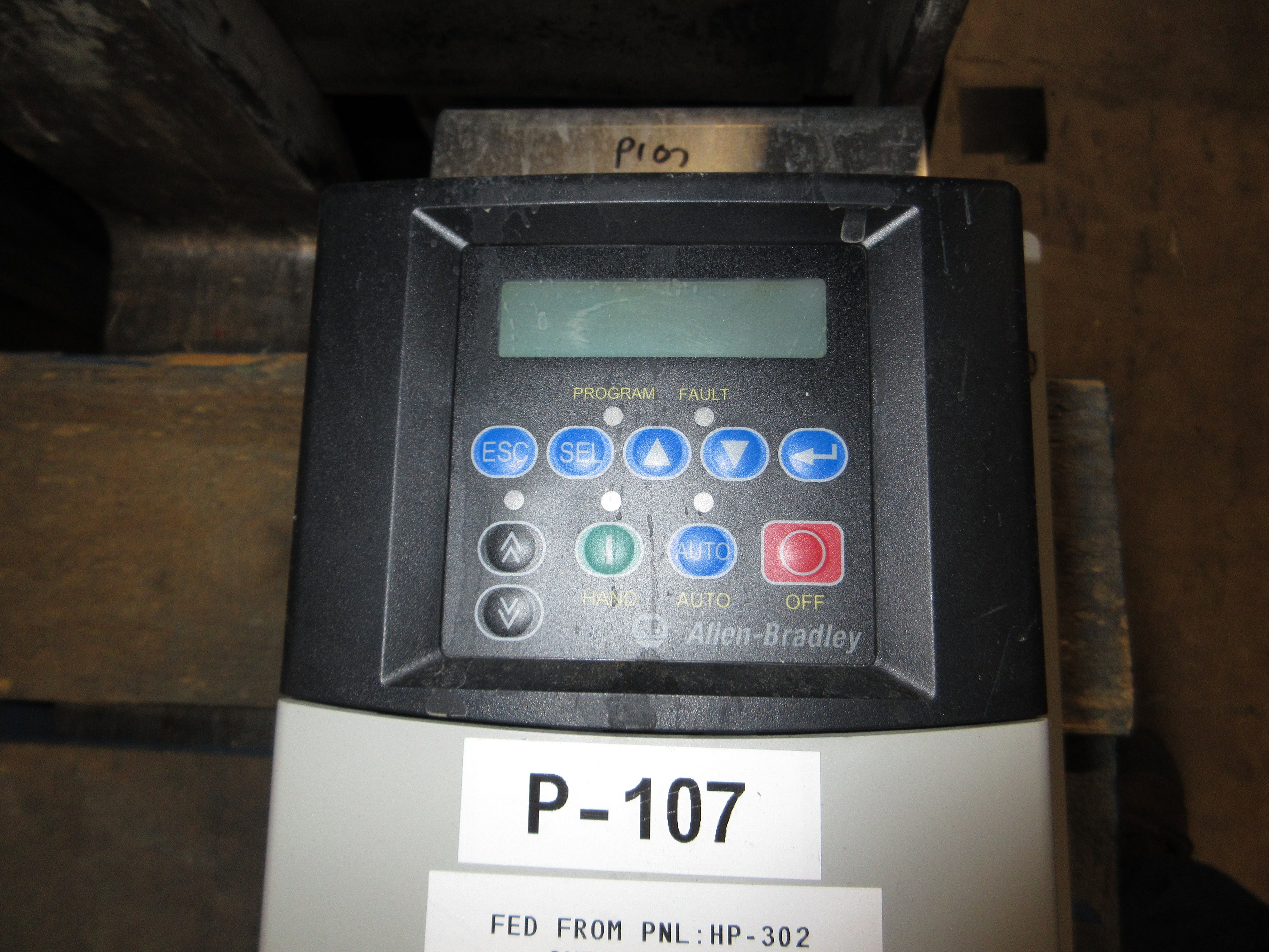 Allen-Bradley PowerFlex 400 AC Drive w/ Bypass 22C-D022N103 Ser. A 15HP 3Ph Used