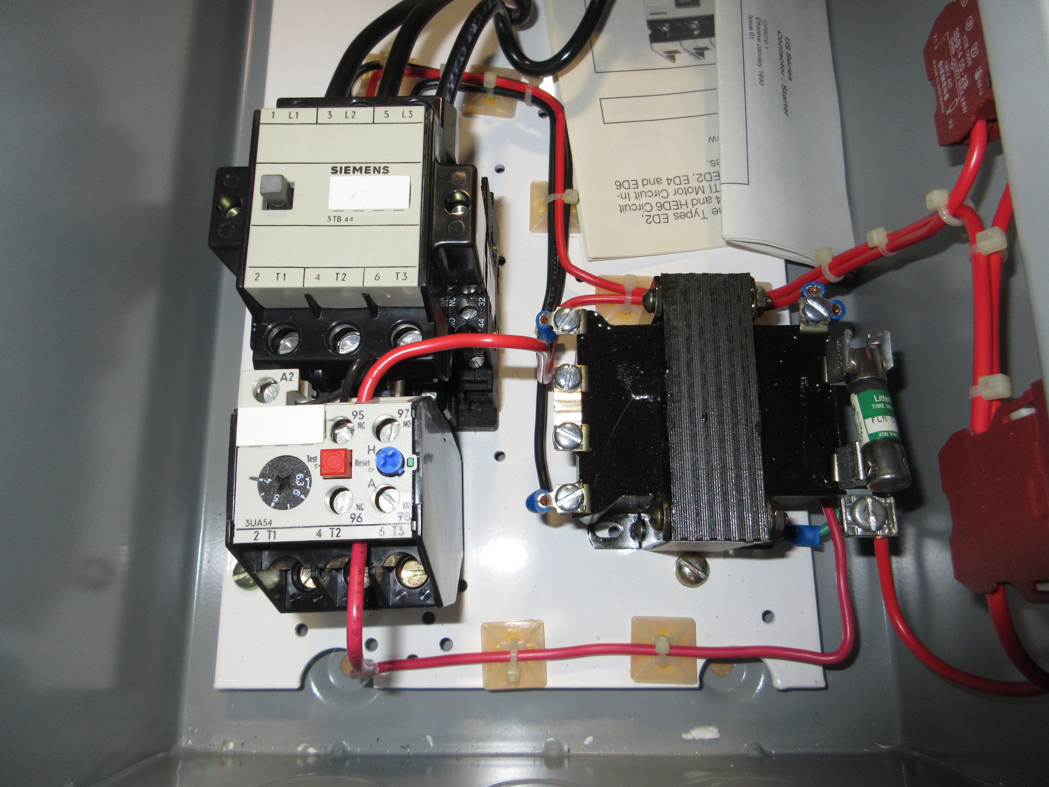 Siemens Size 1 Breaker Combination SCB1B441708541GM2CG Breaker: ED63A005