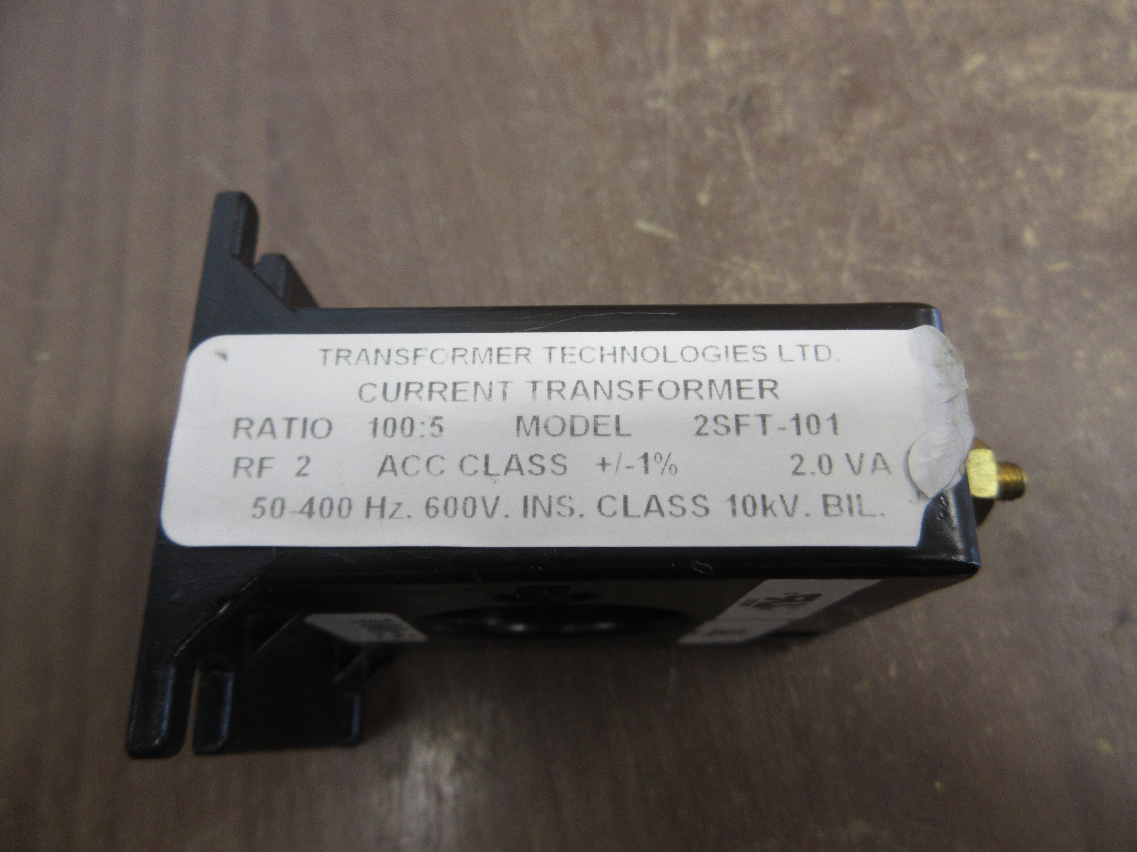 Instrument Transformers Current Transformer 2SFT-101 Ratio 100:5A 600V 50-400Hz