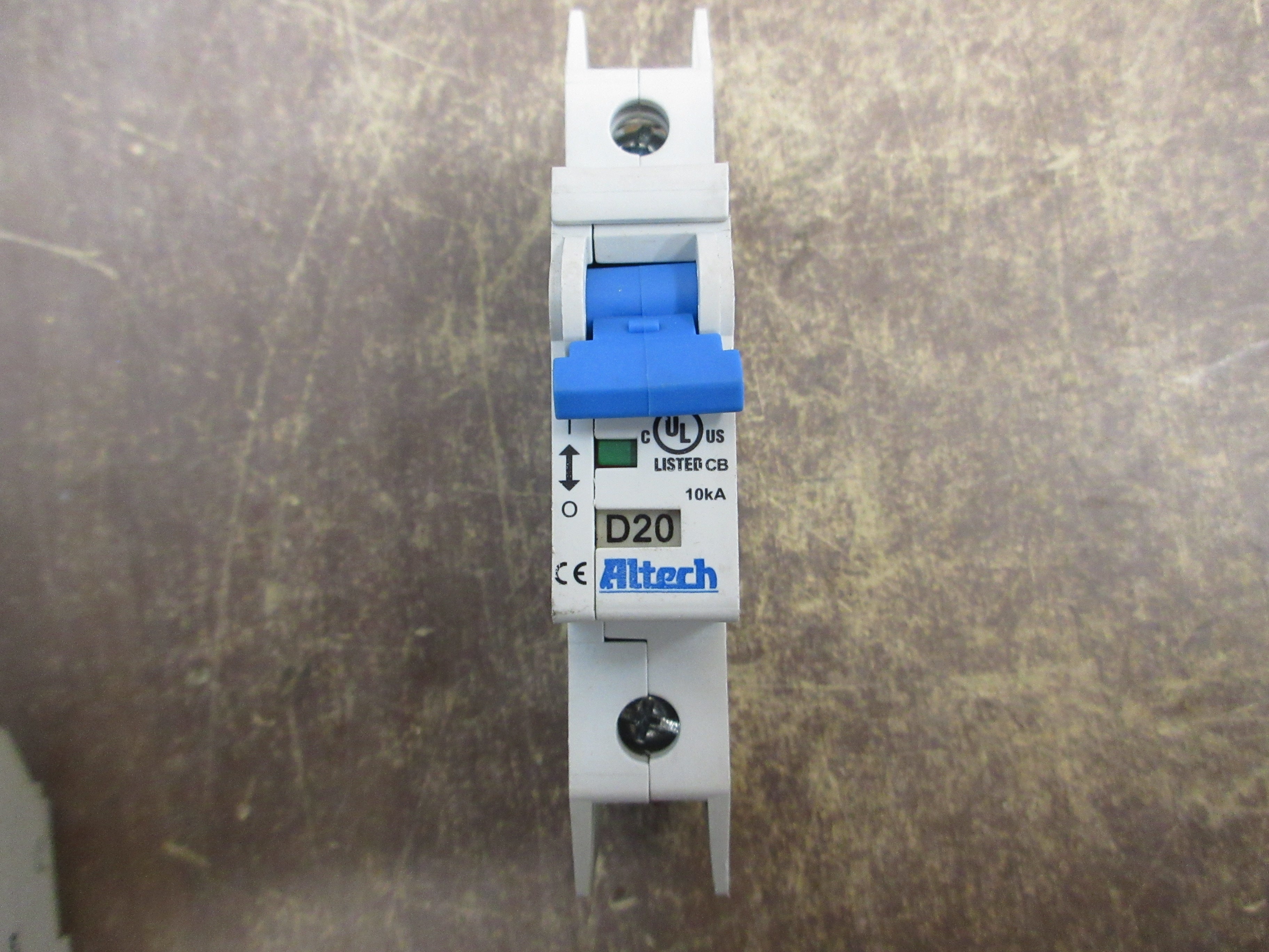Altech Circuit Breaker D20 277V 20A 1P *Lot of 2* Used