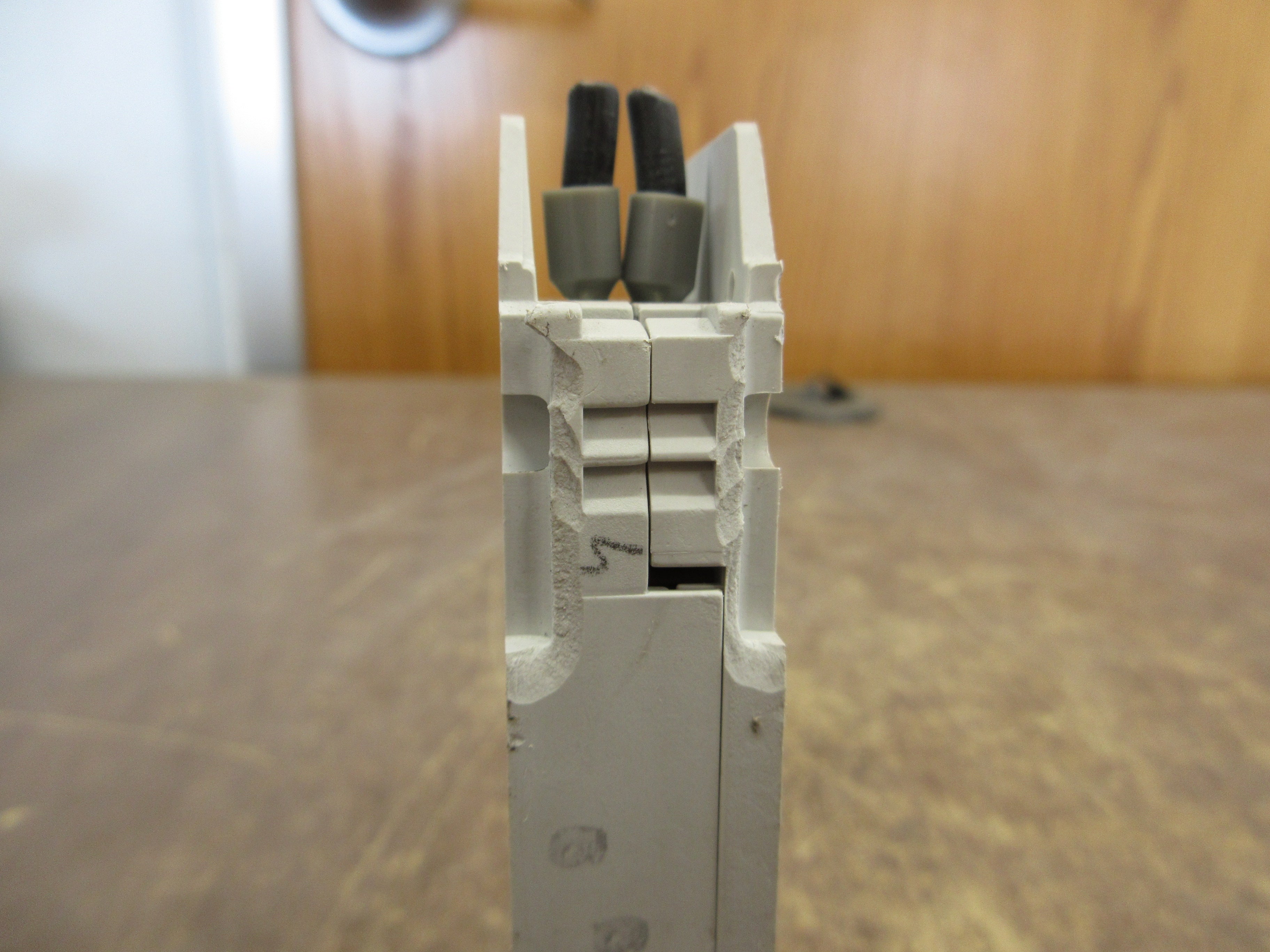 Altech Circuit Breaker D20 277V 20A 1P *Lot of 2* *Chipped Din Rail Mount* Used