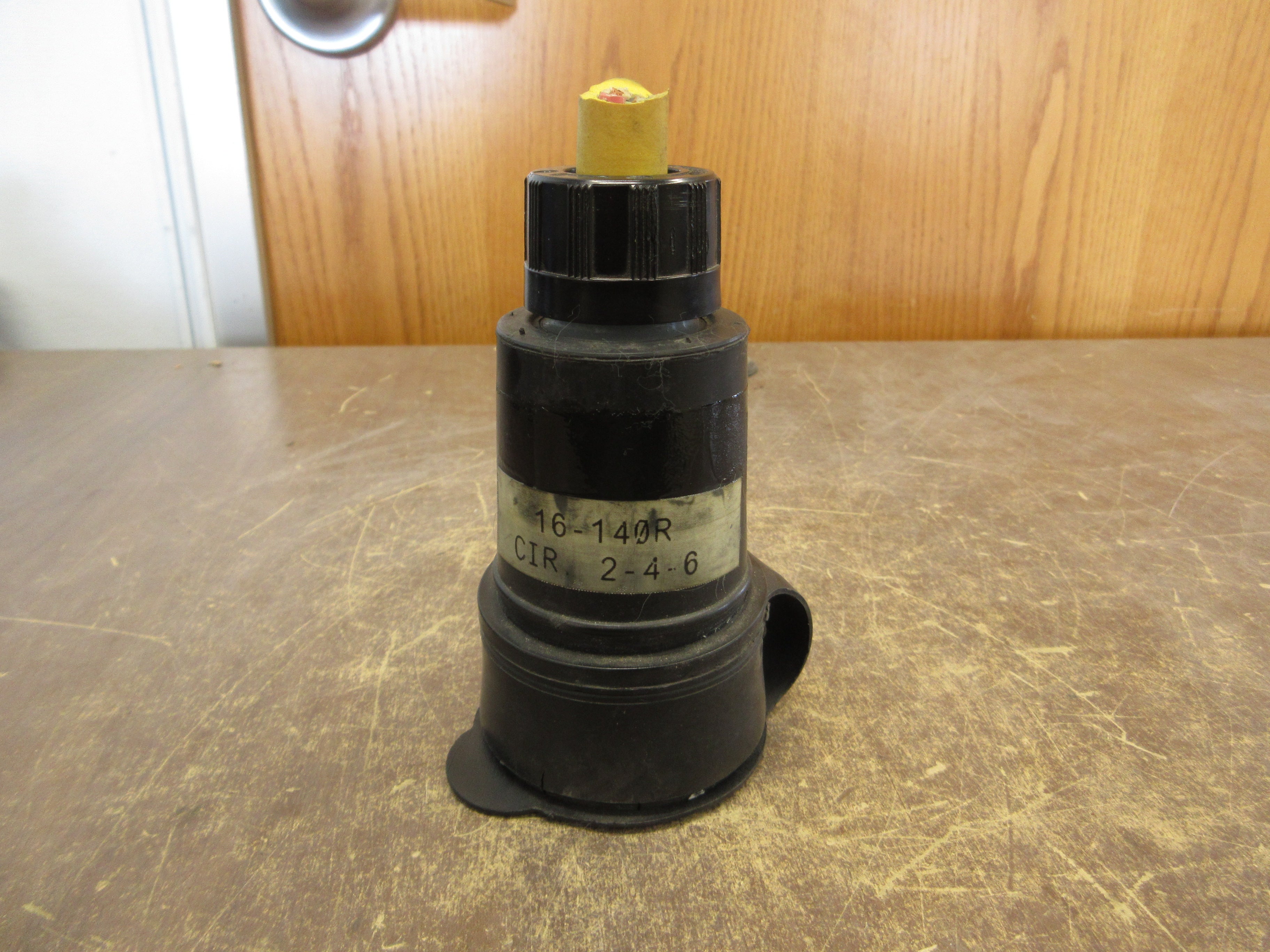 Daniel Woodhead Watertight Connector Nema L15-20R 20A 250V 3Ph Used