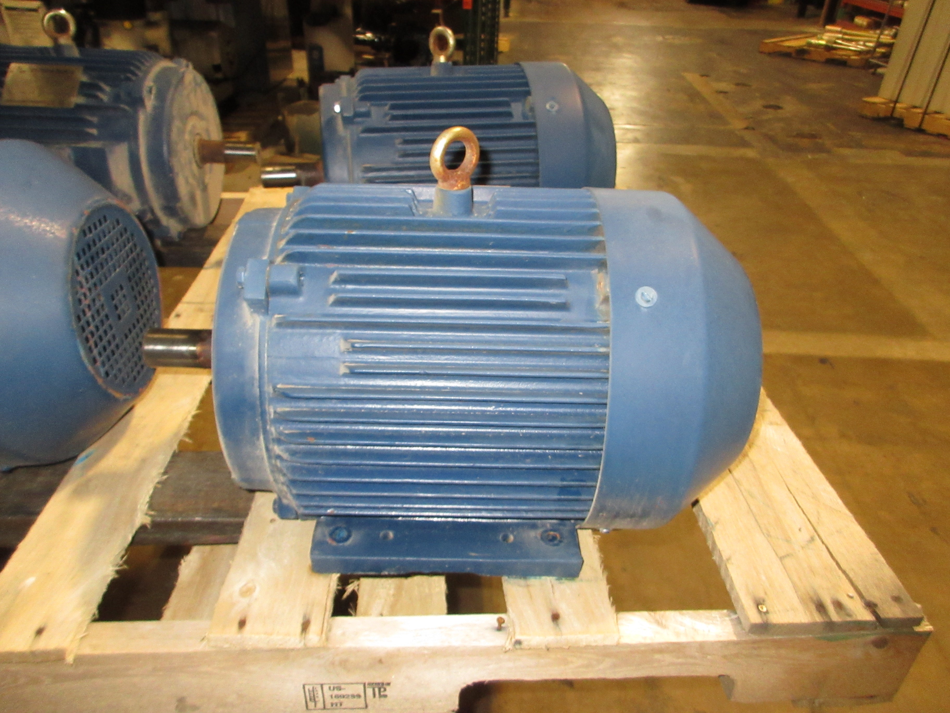 North American Electric AC Induction Motor H1872 7.5HP 1800RPM 18.6/9.3A 50/60Hz