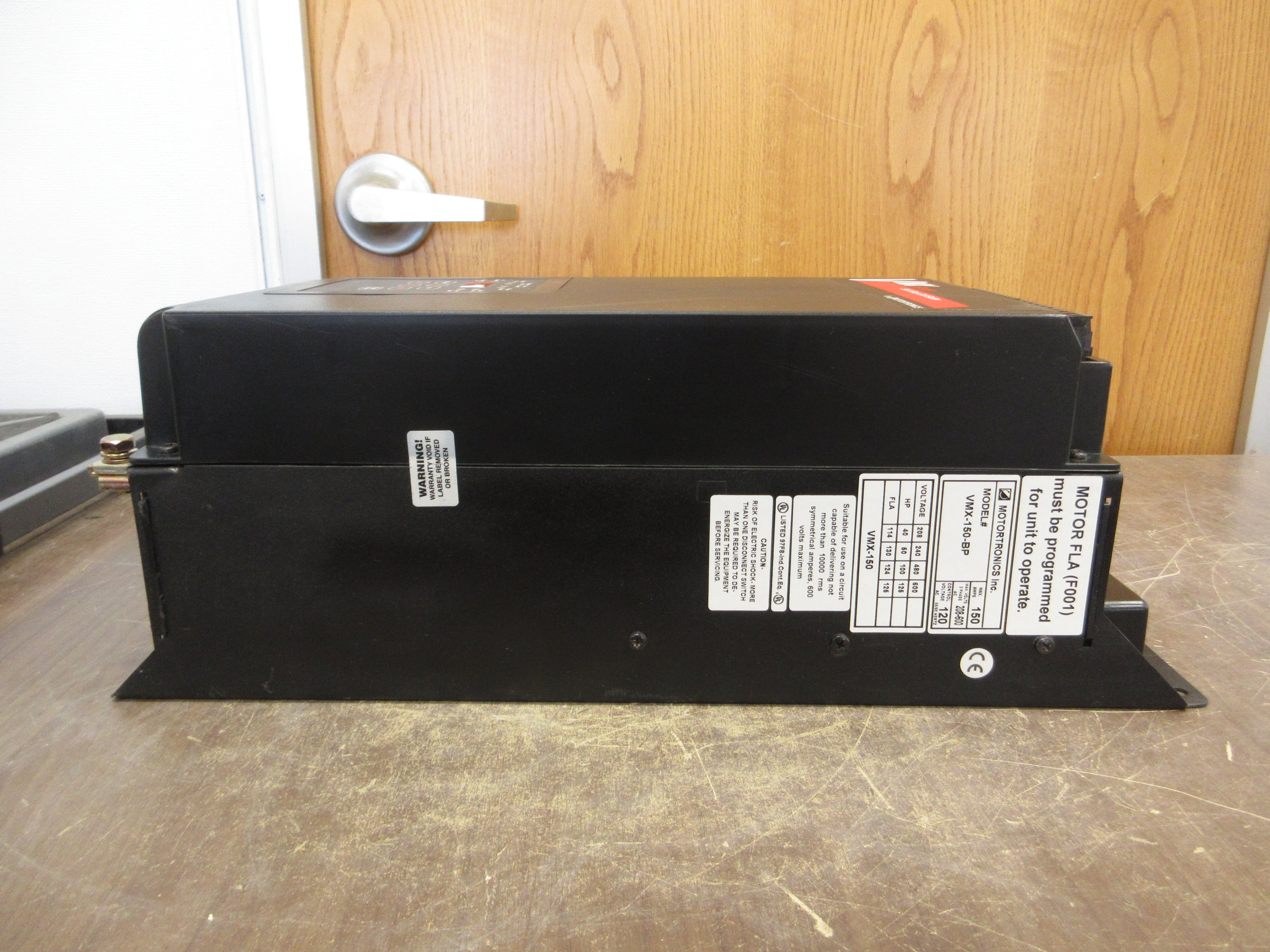 Motortronics VMX Series Soft Start VMX-150-BP 125HP 208-600V 3Ph Used
