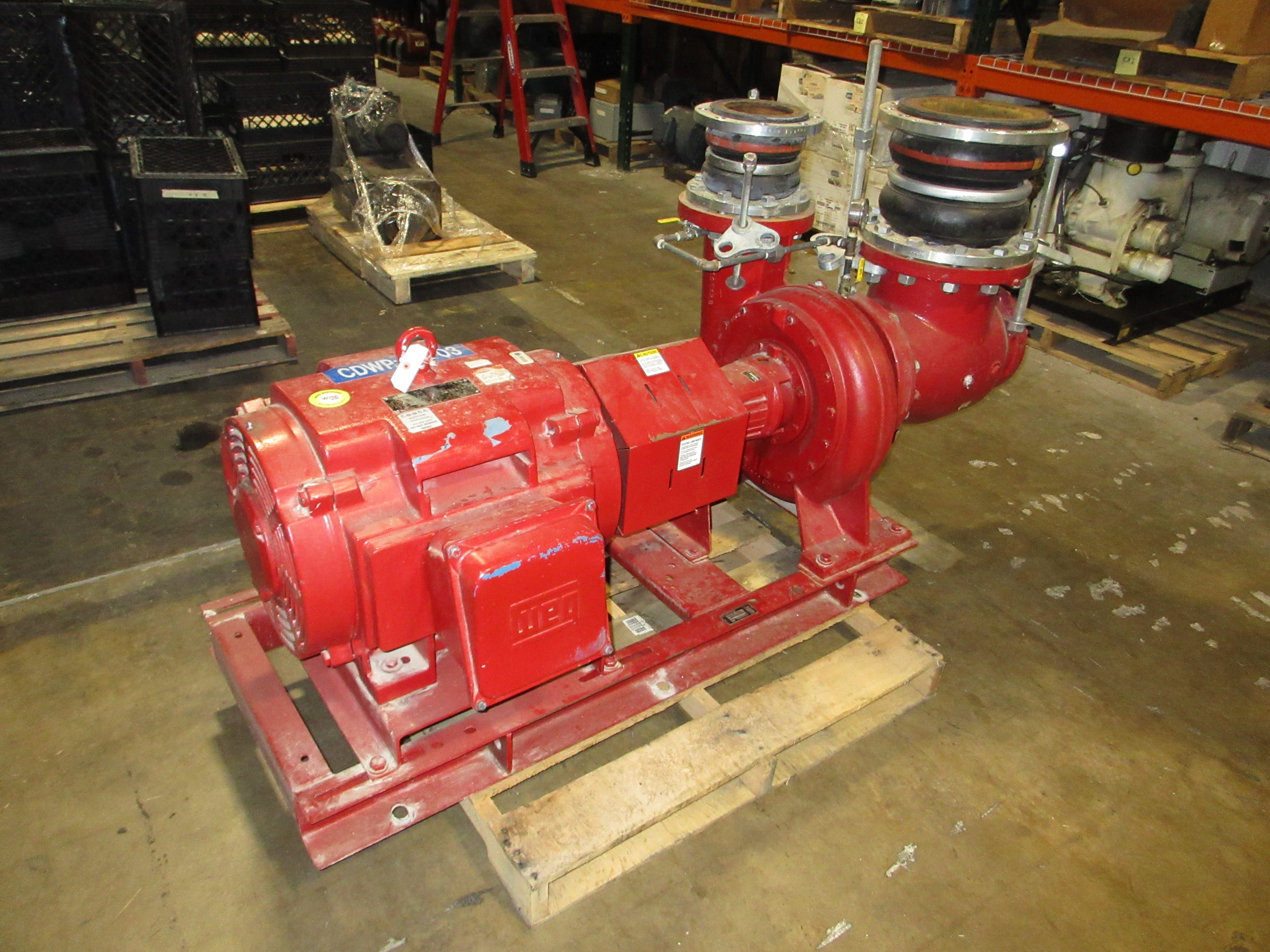 Bell & Gossett Pump e-1510 SSF 11.625 6G 75HP 1800RPM 1440GPM 125FT Head Used