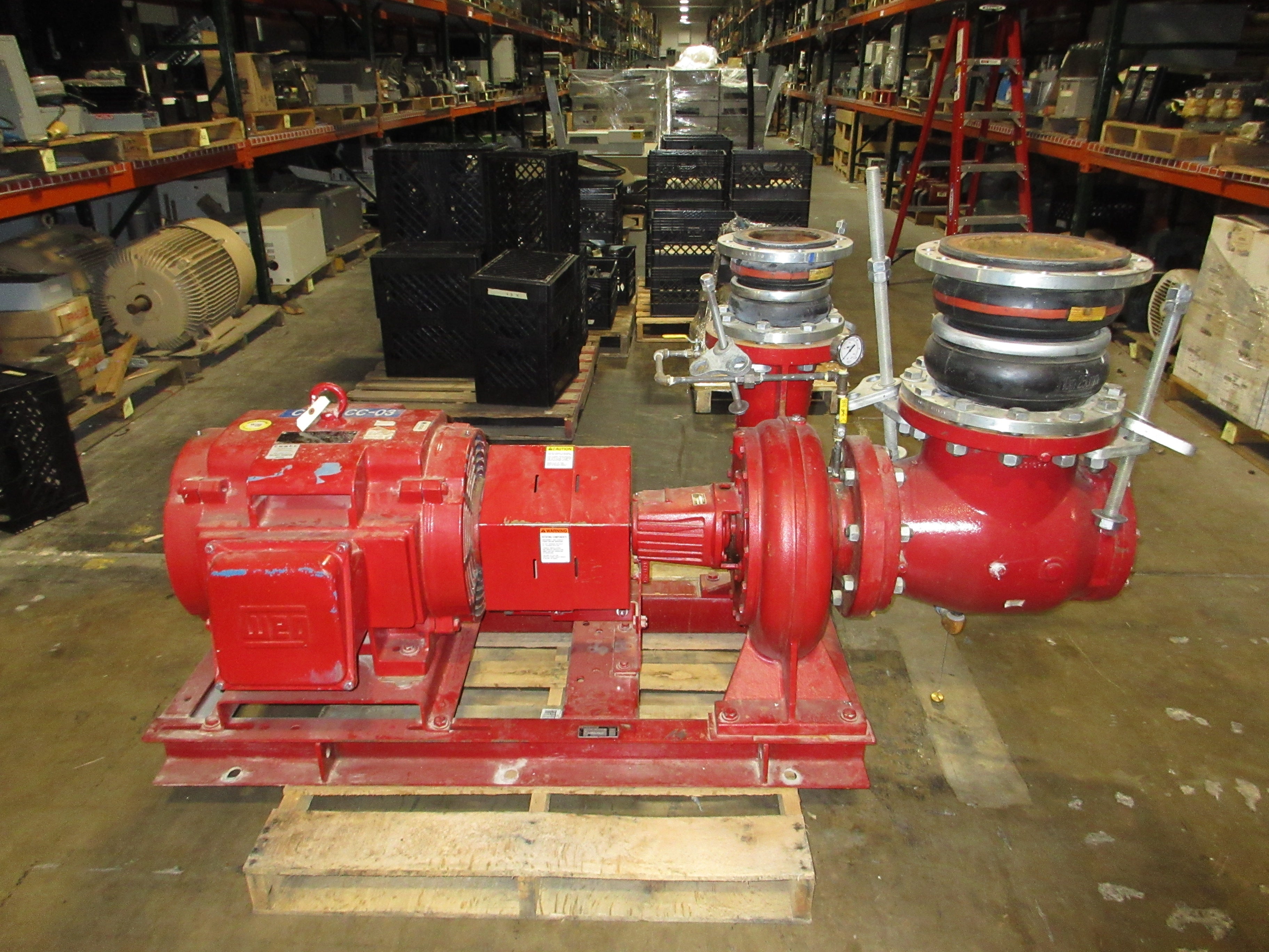 Bell & Gossett Pump e-1510 SSF 11.625 6G 75HP 1800RPM 1440GPM 125FT Head Used