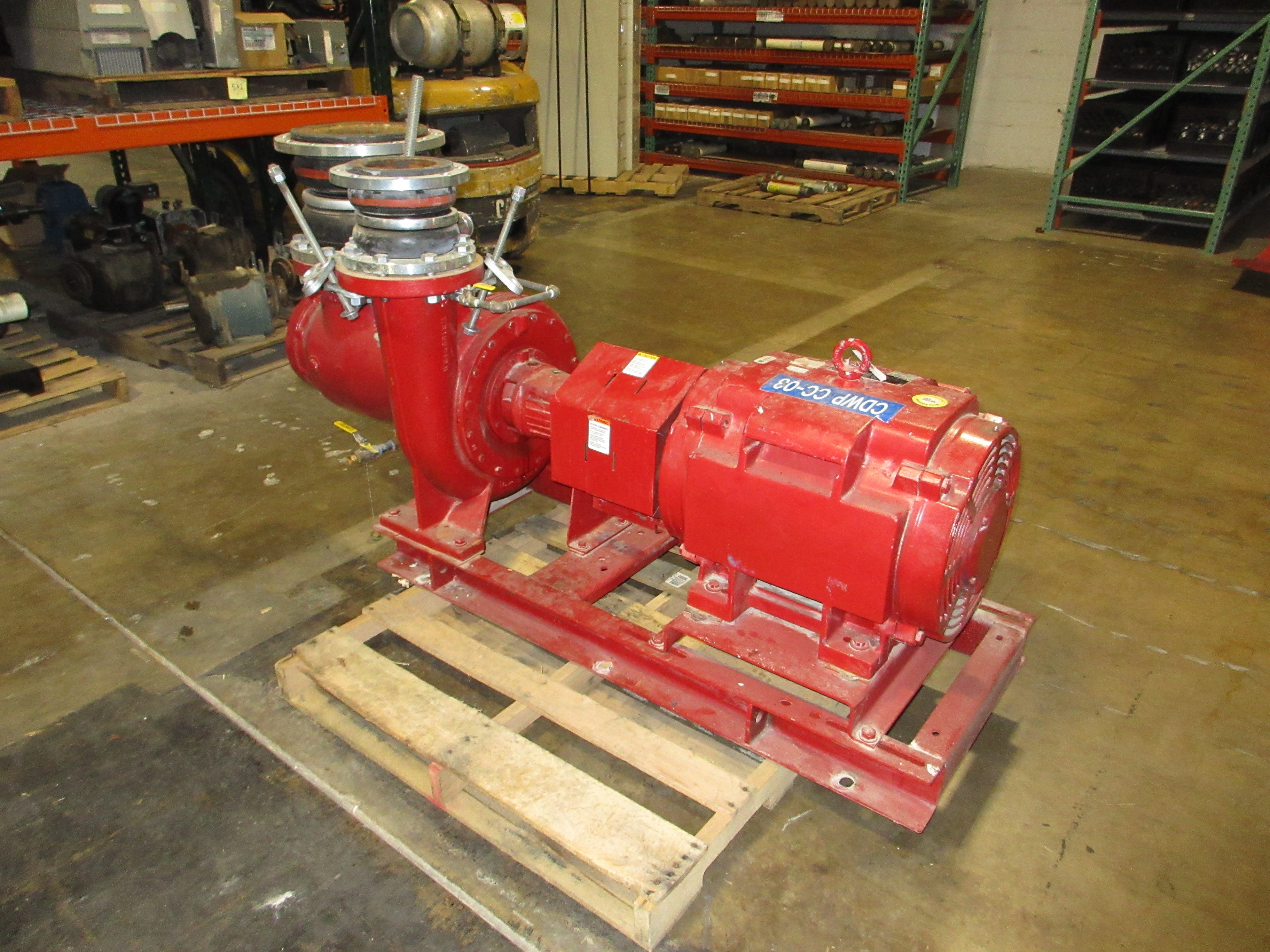 Bell & Gossett Pump e-1510 SSF 11.625 6G 75HP 1800RPM 1440GPM 125FT Head Used