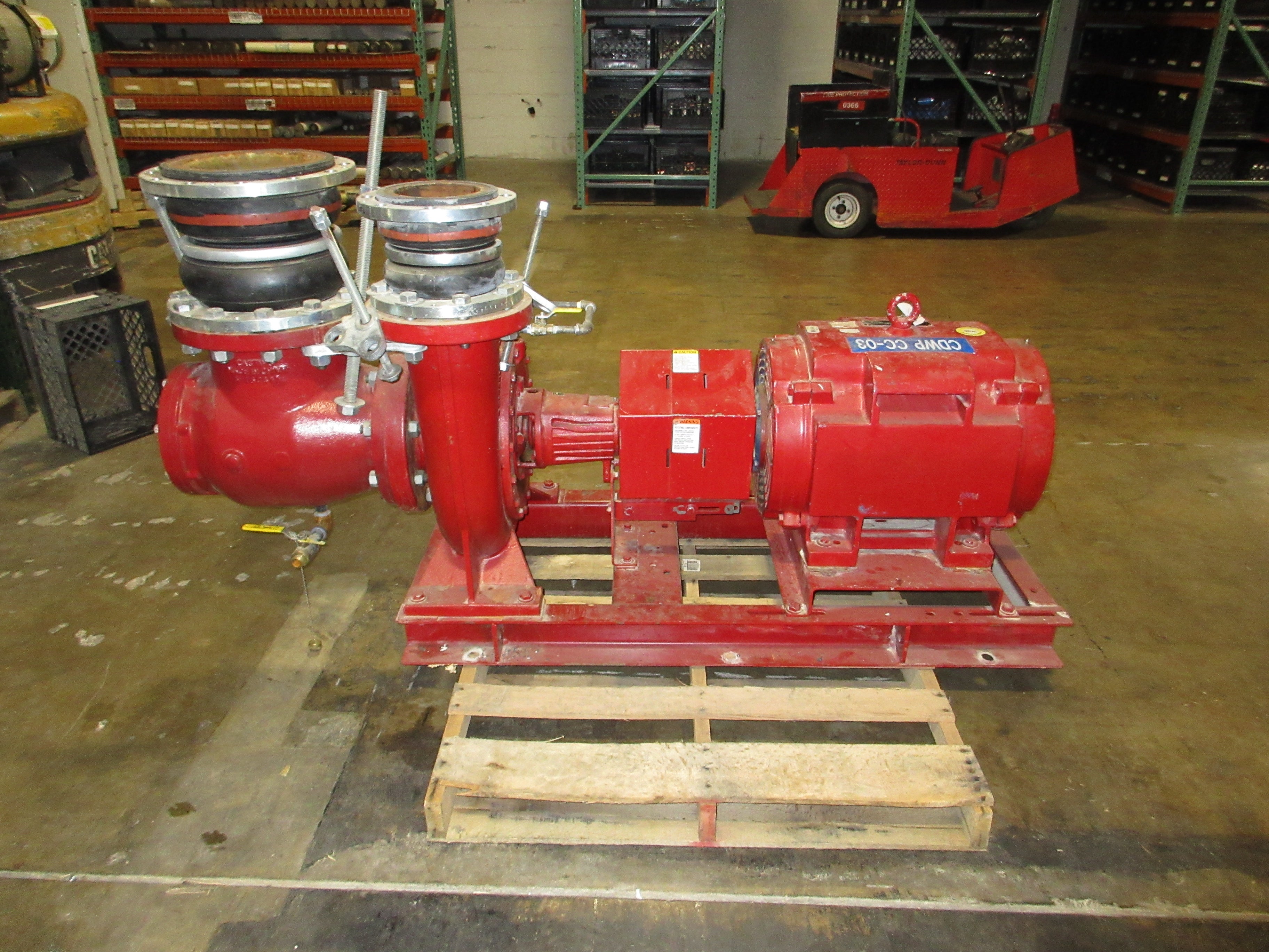 Bell & Gossett Pump e-1510 SSF 11.625 6G 75HP 1800RPM 1440GPM 125FT Head Used