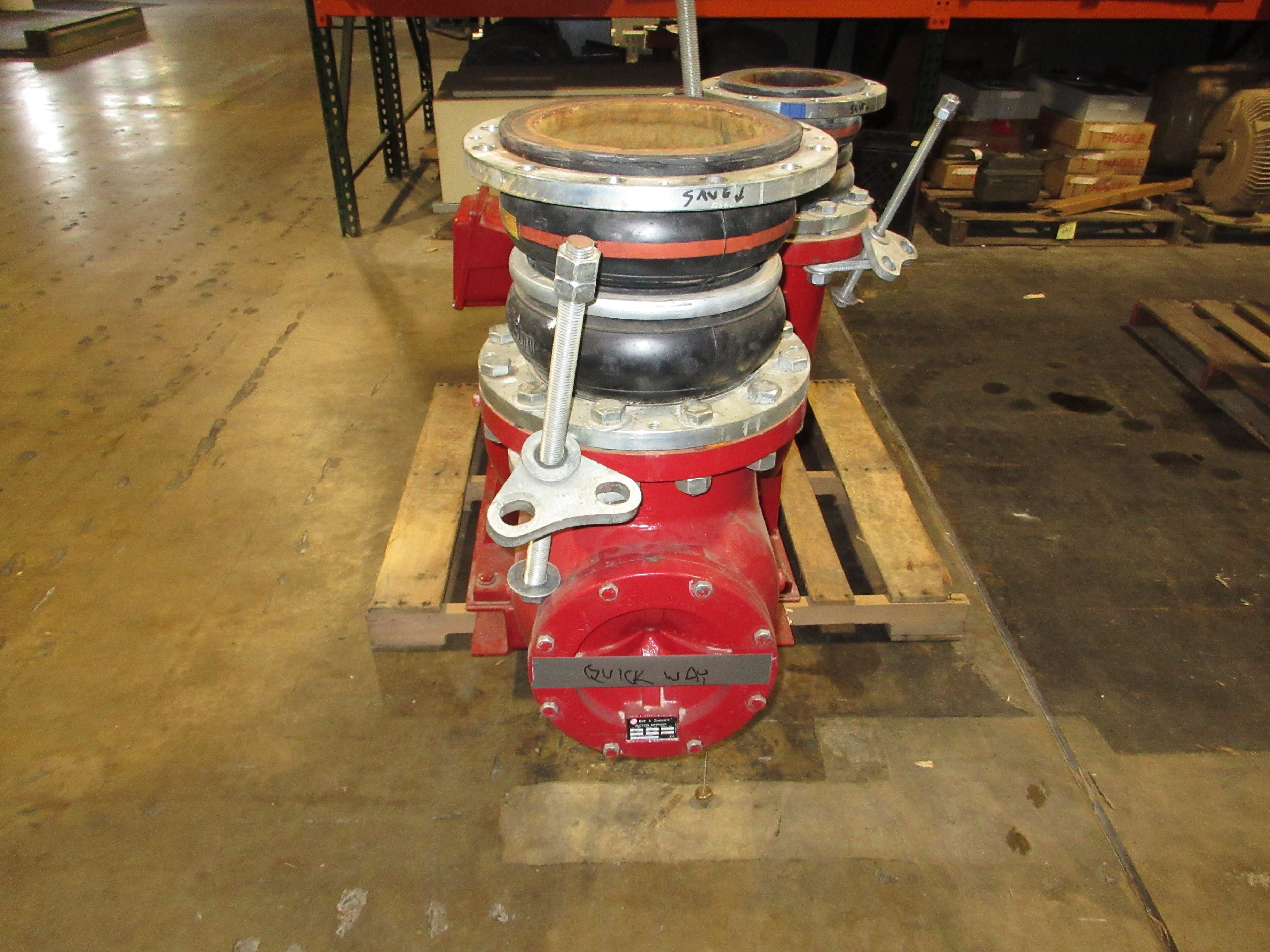 Bell & Gossett Pump e-1510 SSF 11.625 6G 75HP 1800RPM 1440GPM 125FT Head Used