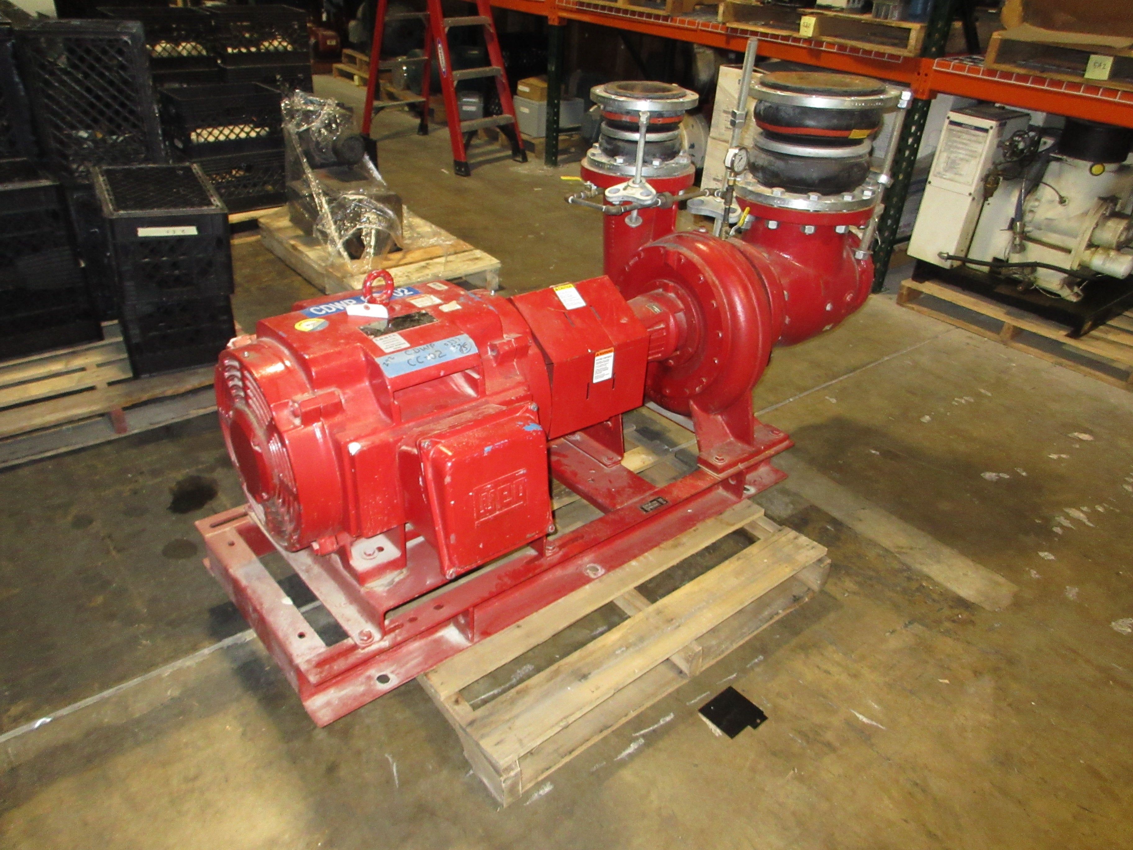Bell & Gossett Pump e-1510 SSF 11.625 6G 75HP 1800RPM 1440GPM 125FT Head Used