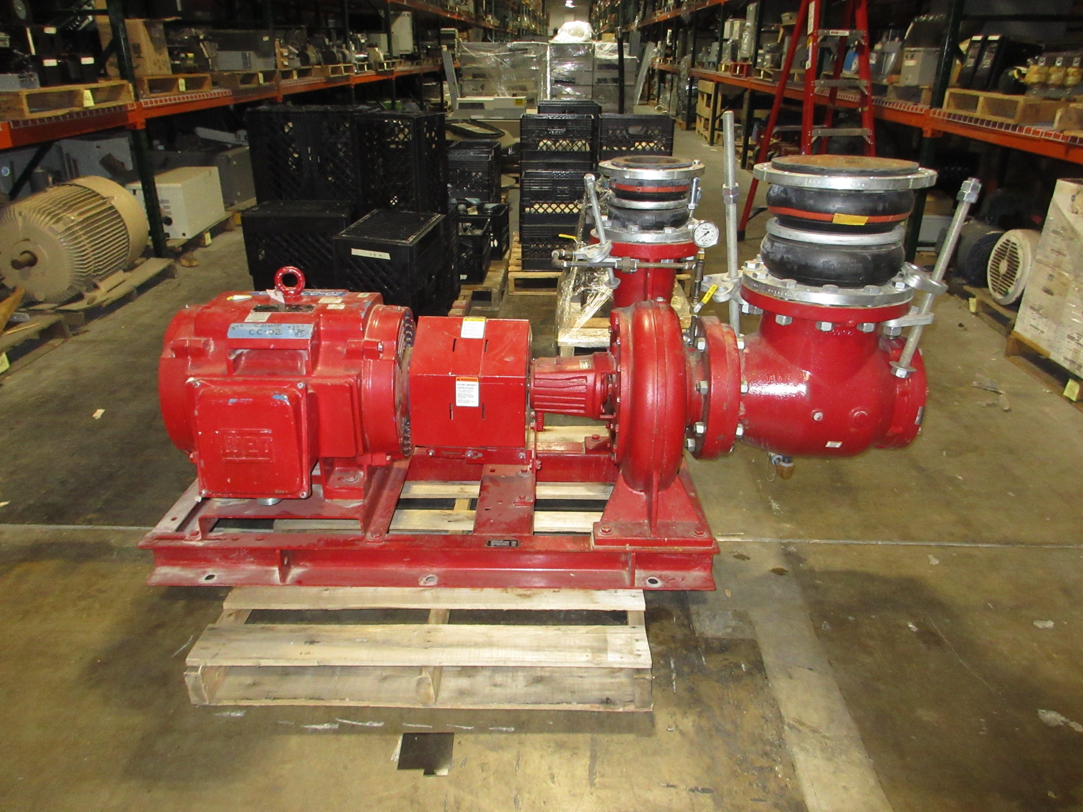 Bell & Gossett Pump e-1510 SSF 11.625 6G 75HP 1800RPM 1440GPM 125FT Head Used