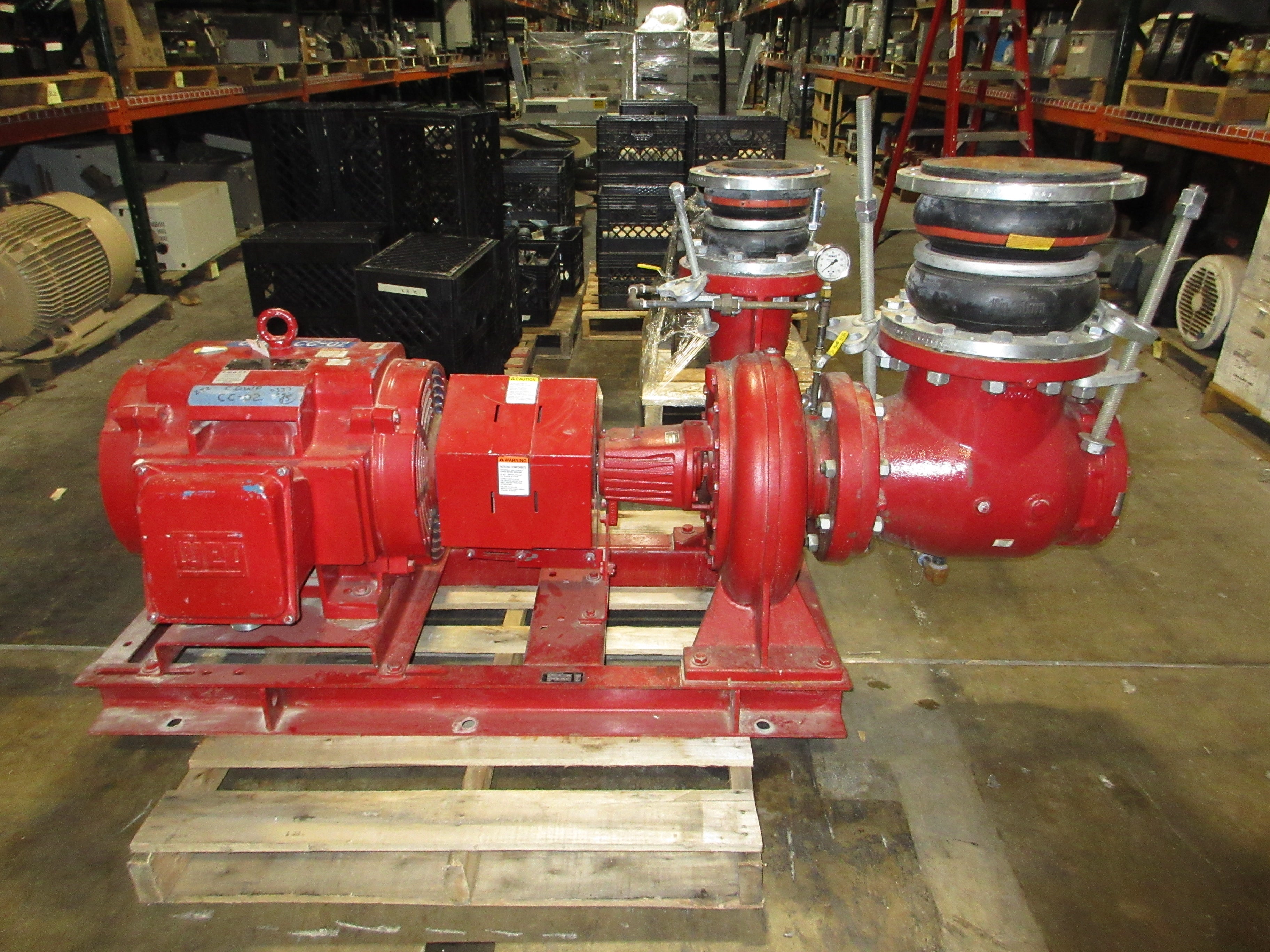 Bell & Gossett Pump e-1510 SSF 11.625 6G 75HP 1800RPM 1440GPM 125FT Head Used