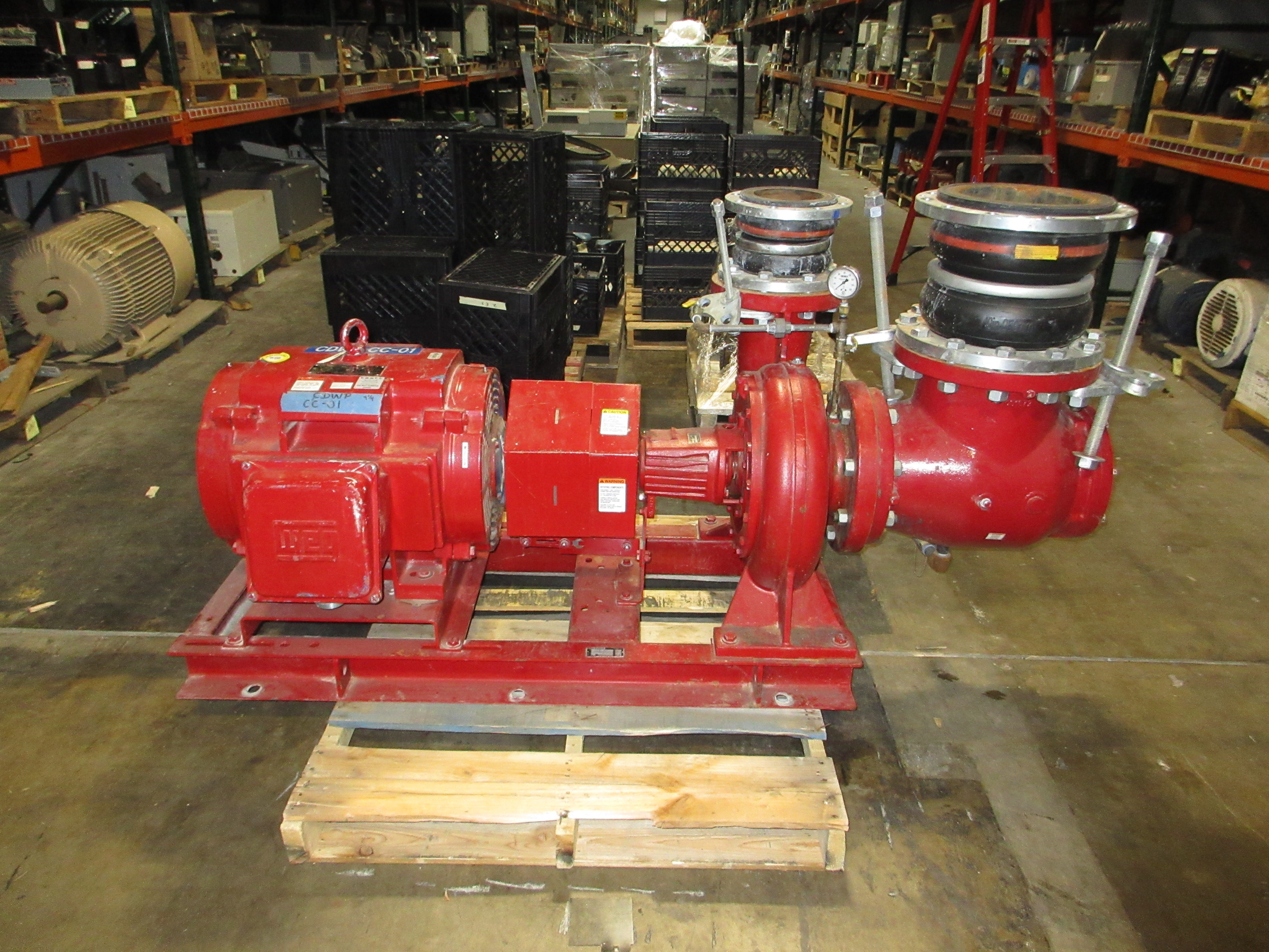 Bell & Gossett Pump e-1510 SSF 11.625 6G 75HP 1800RPM 1440GPM 125FT Head Used