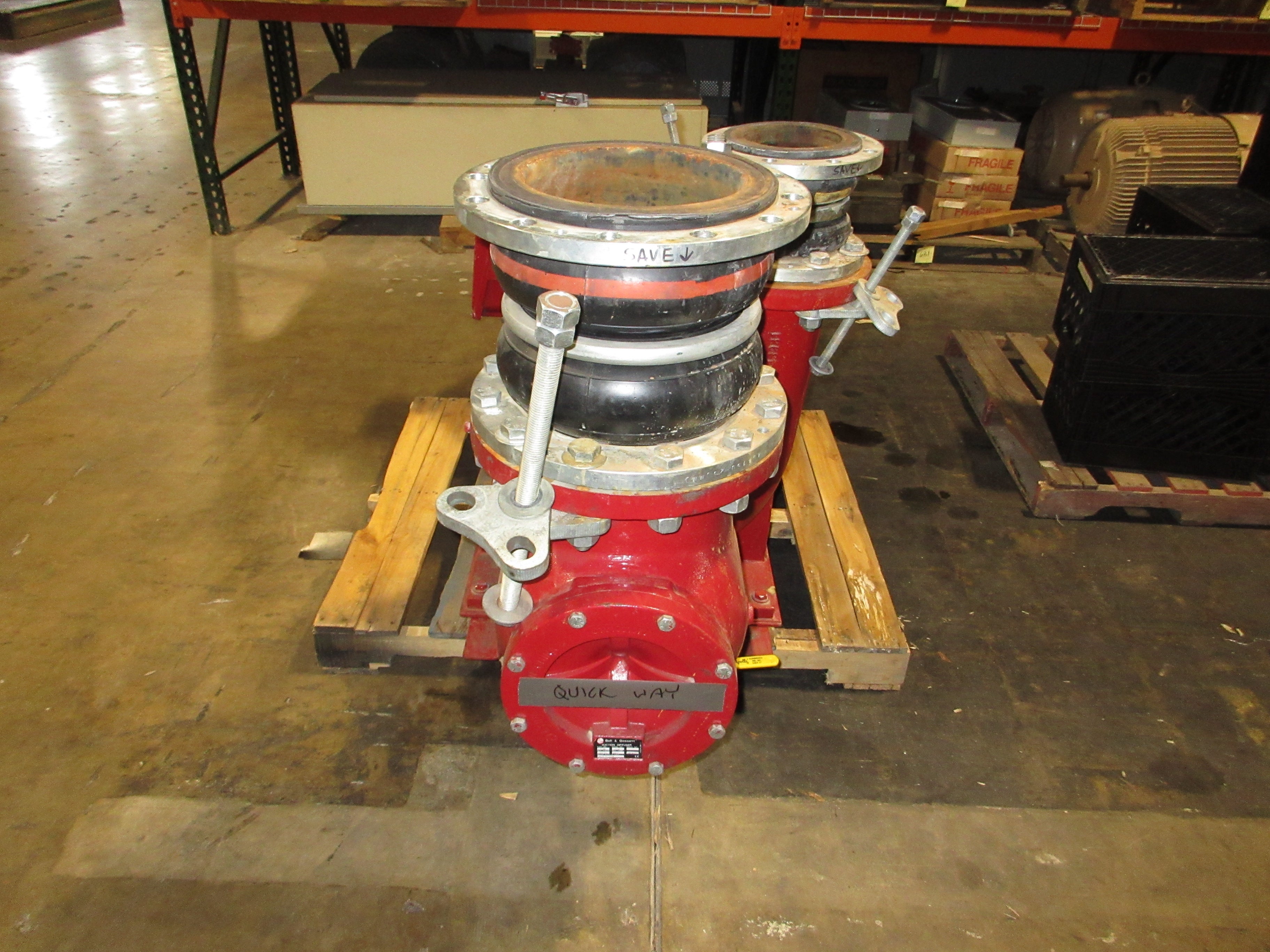 Bell & Gossett Pump e-1510 SSF 11.625 6G 75HP 1800RPM 1440GPM 125FT Head Used