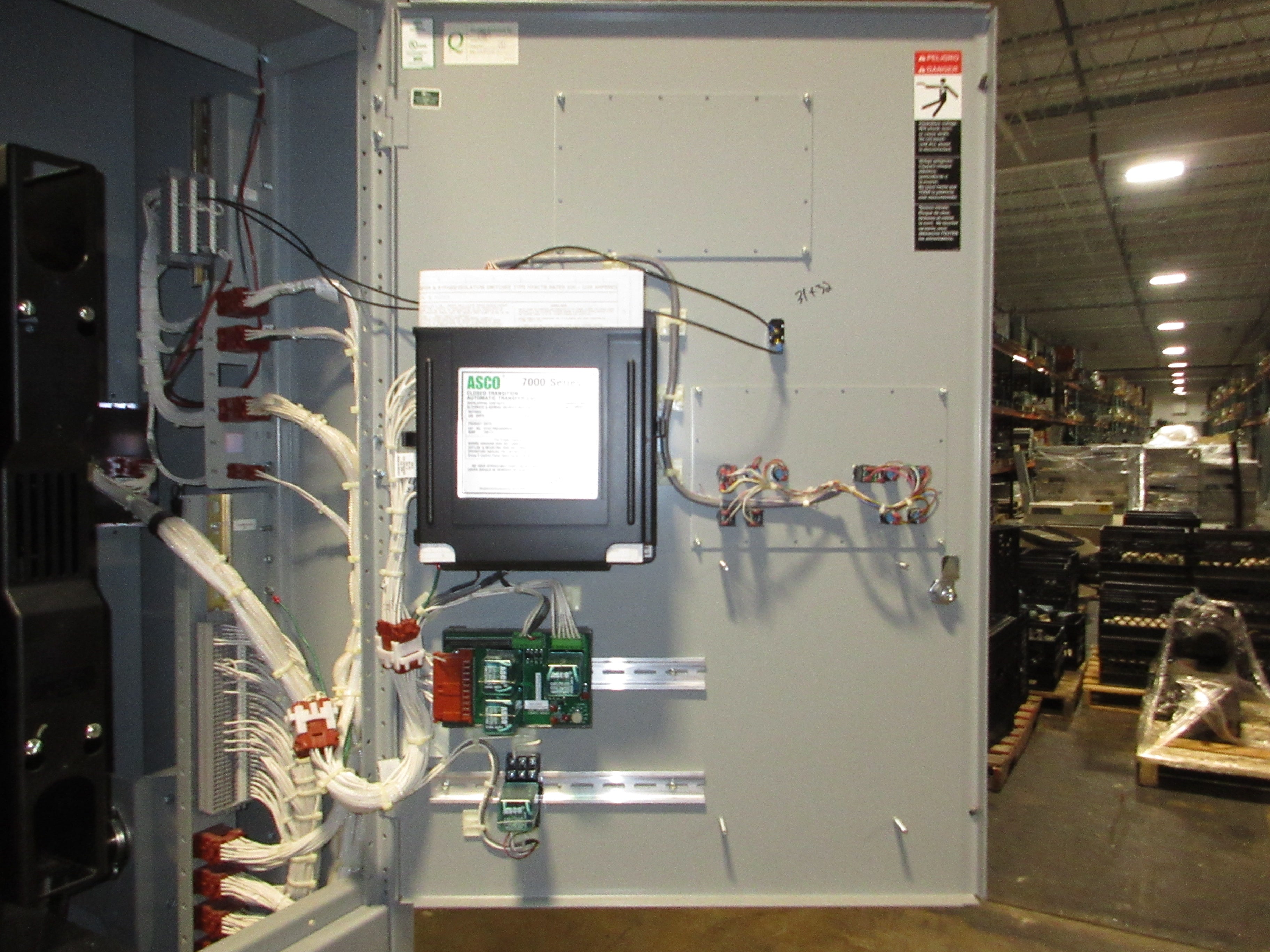 Asco 7000 Series Automatic Transfer Switch w/ Bypass H7ACTBB30800N50C 800A Used