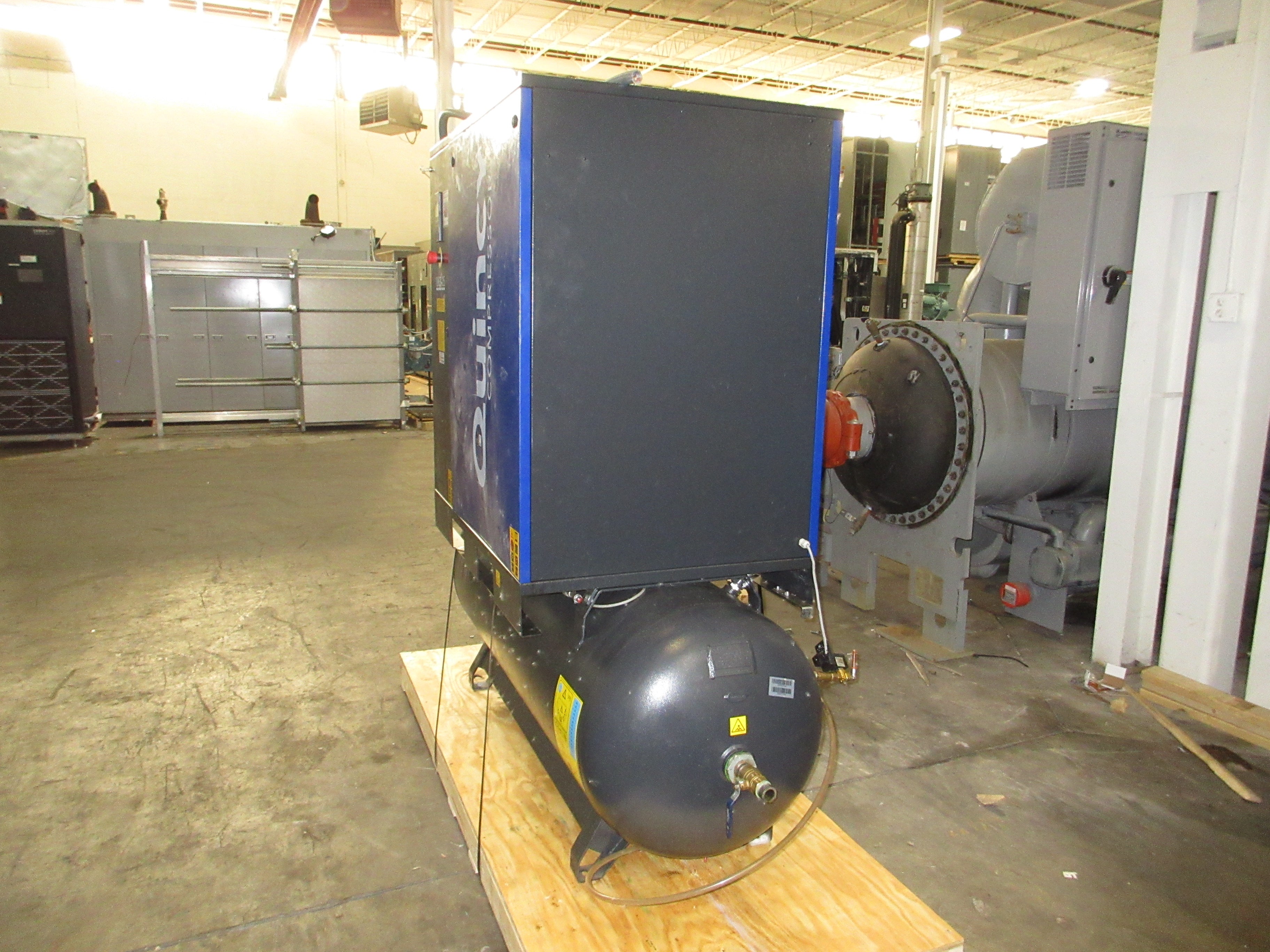 Quincy Rotary Screw Air Compressor QGS 25 25HP 460V 3Ph 60Hz 125PSIG Used