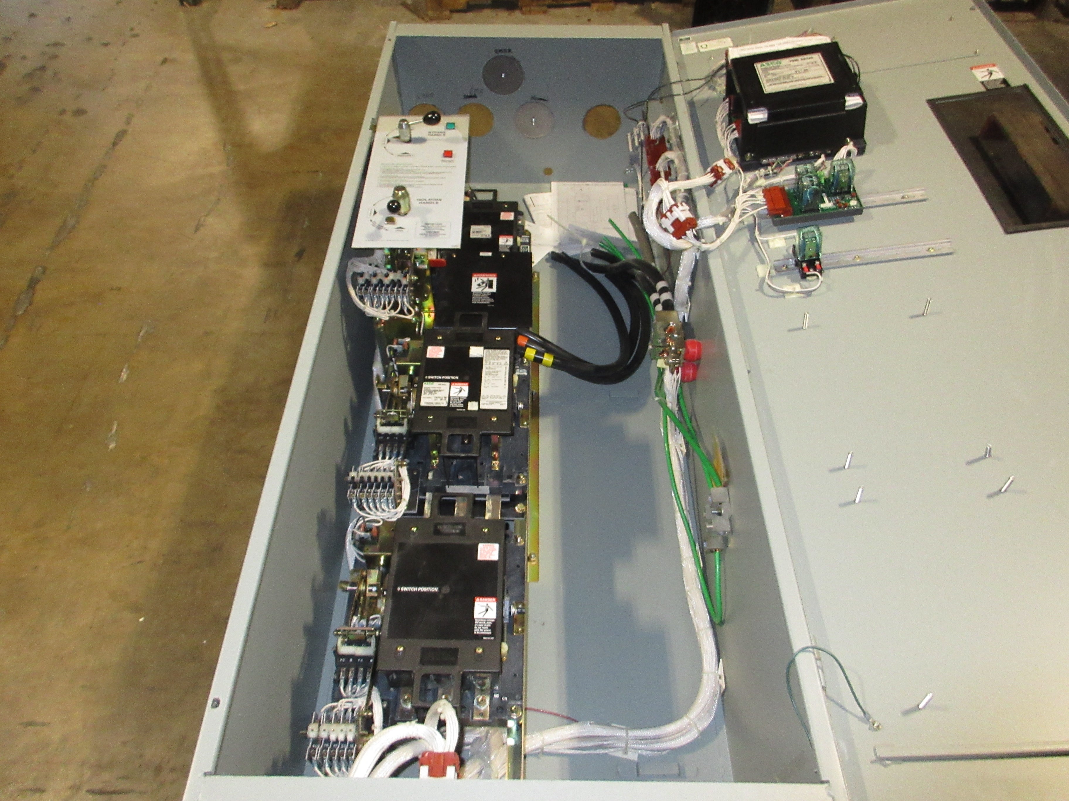 Asco 7000 Series Automatic Transfer Switch w/ Bypass E7ACTBA30400N50C 400A Used