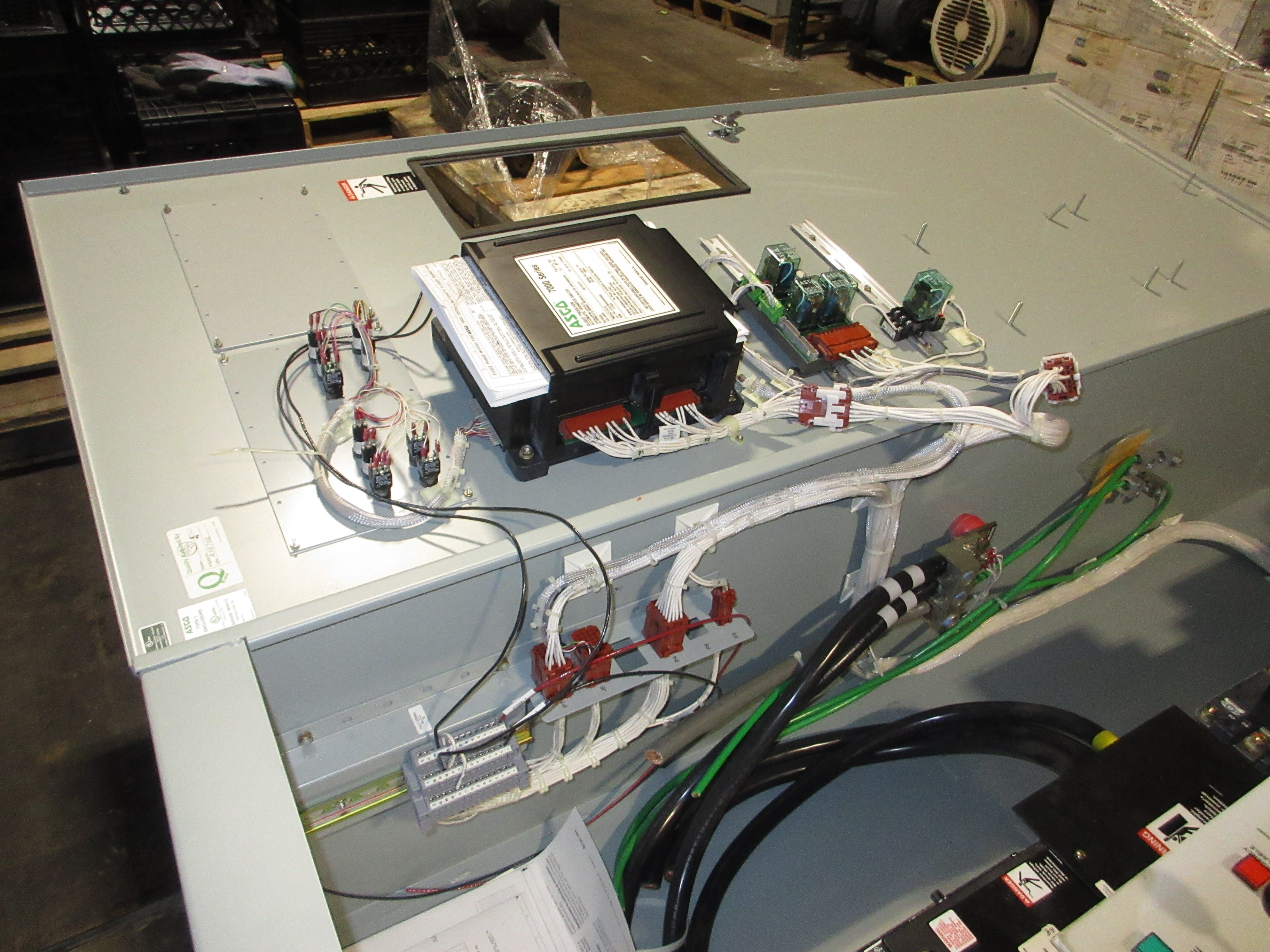 Asco 7000 Series Automatic Transfer Switch w/ Bypass E7ACTBA30400N50C 400A Used