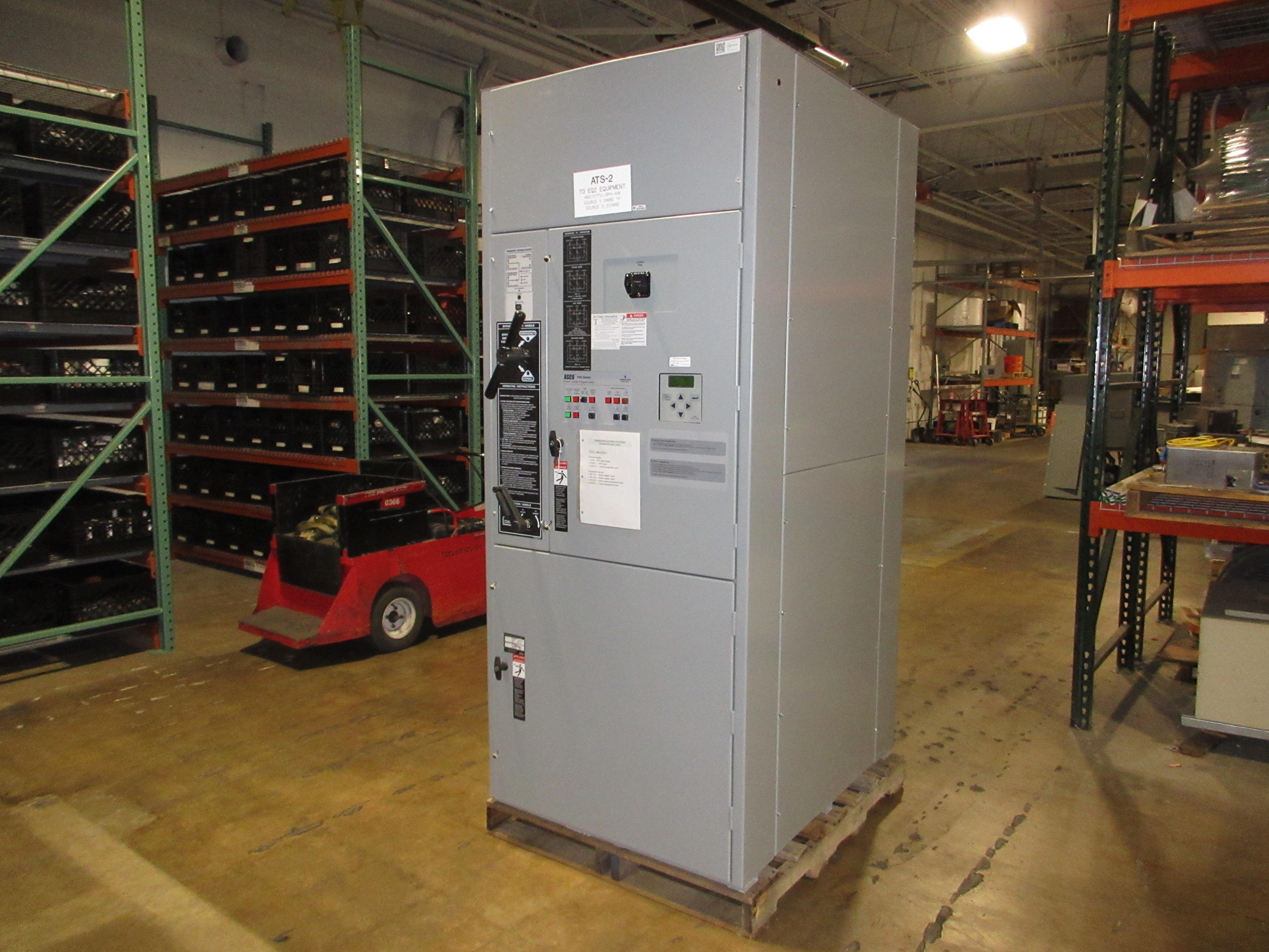 Asco 7000 Series Automatic Transfer Switch w/ Bypass H7ACTBA30800N5XC 800A Used
