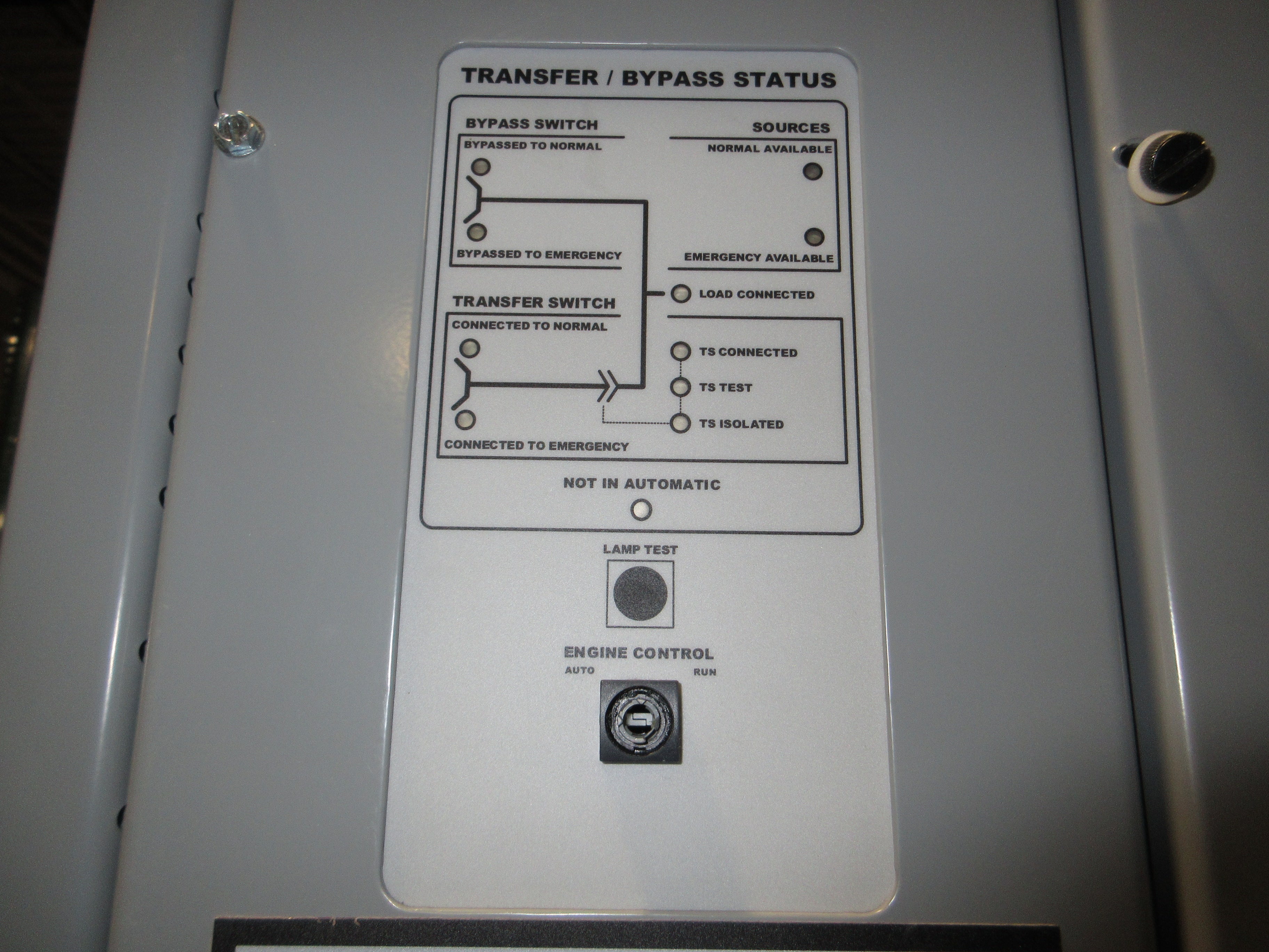 Asco 7000 Series Automatic Transfer Switch w/ Bypass H7ACTBA30800N5XC 800A Used