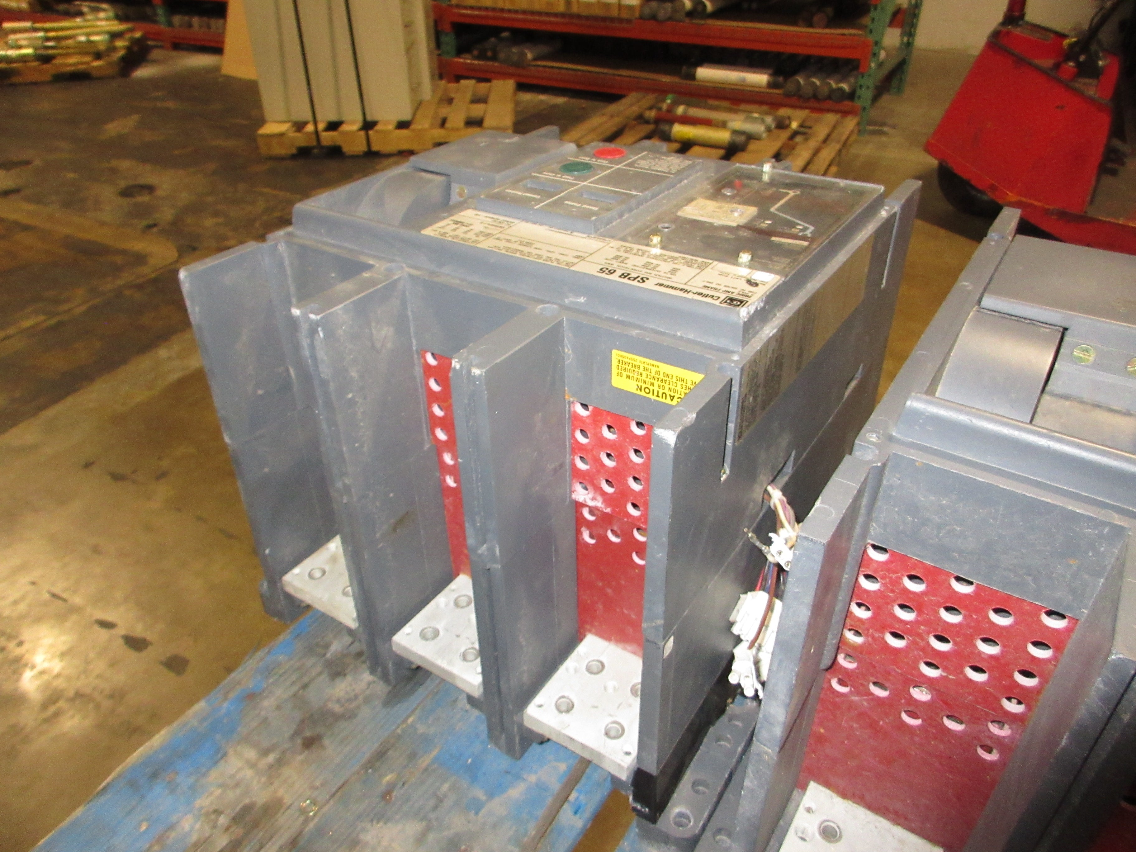 Cutler-Hammer Circuit Breaker SPB 65 2000C Amp Frame 2000A Rating Plug 600V Used