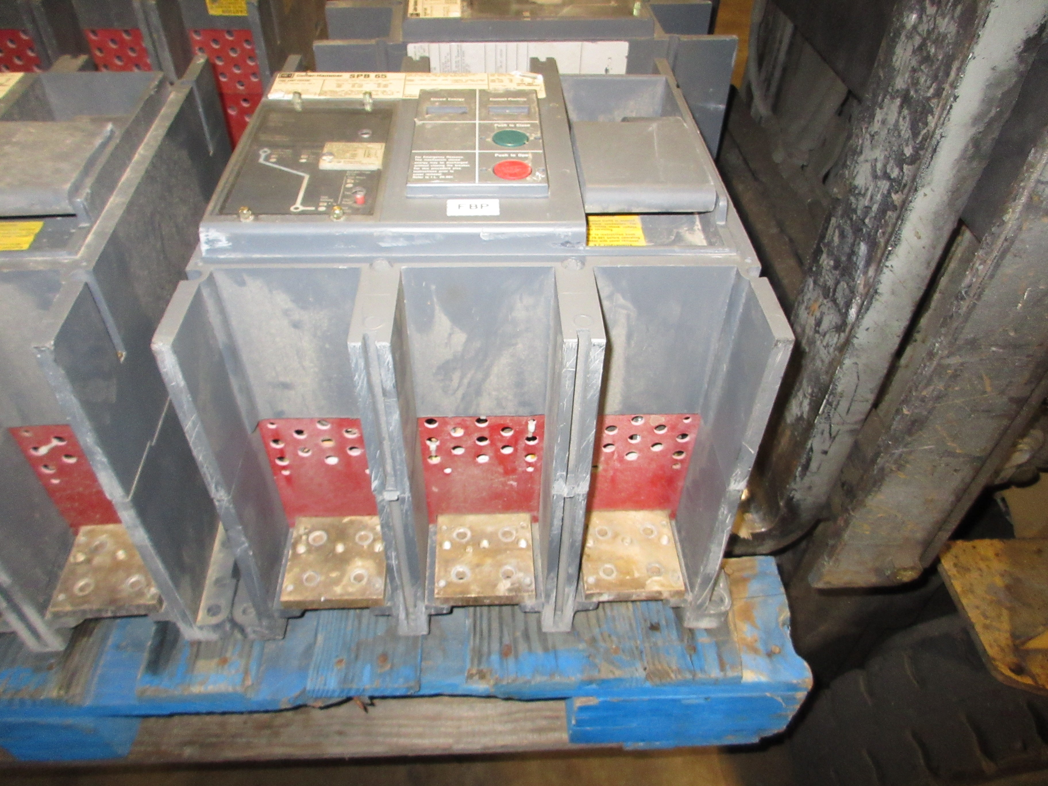 Cutler-Hammer Circuit Breaker SPB 65 1600C Amp Frame 1600A Rating Plug 600V Used