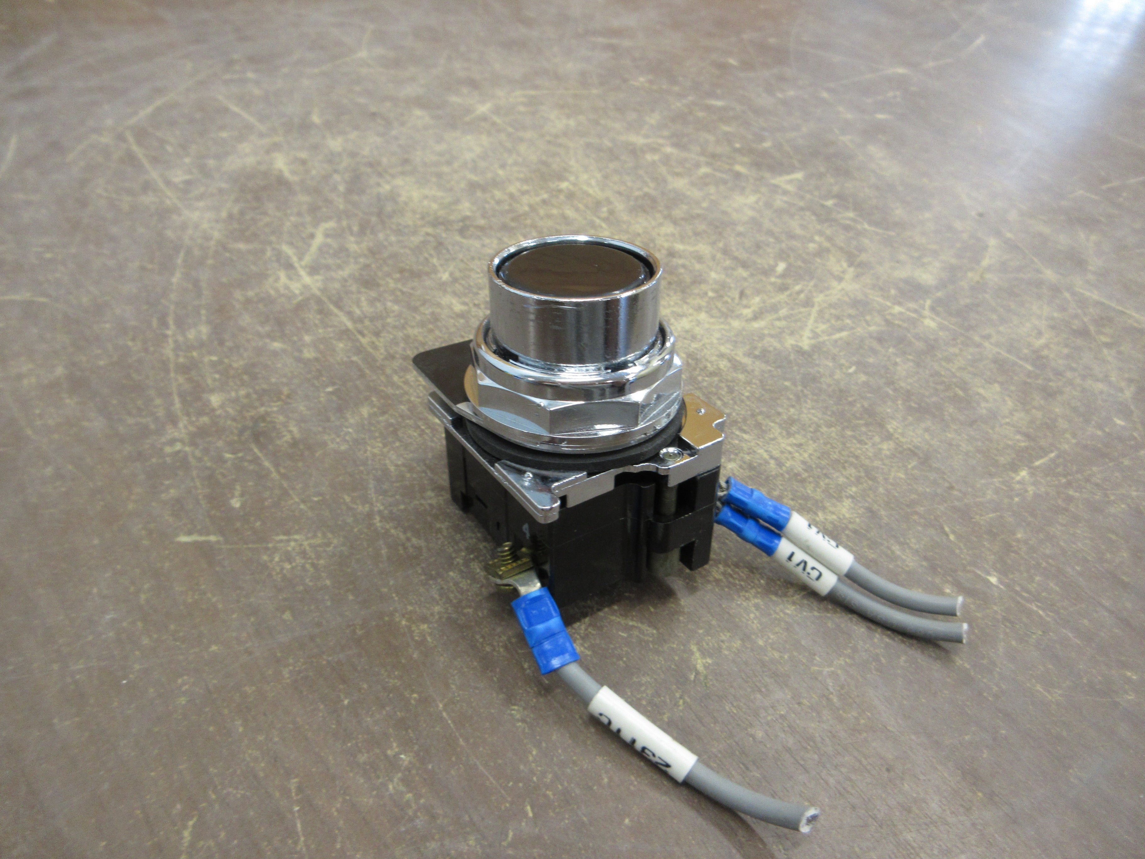 Cutler-Hammer Push Button 10250T/91000T Black "SWG.U" Used