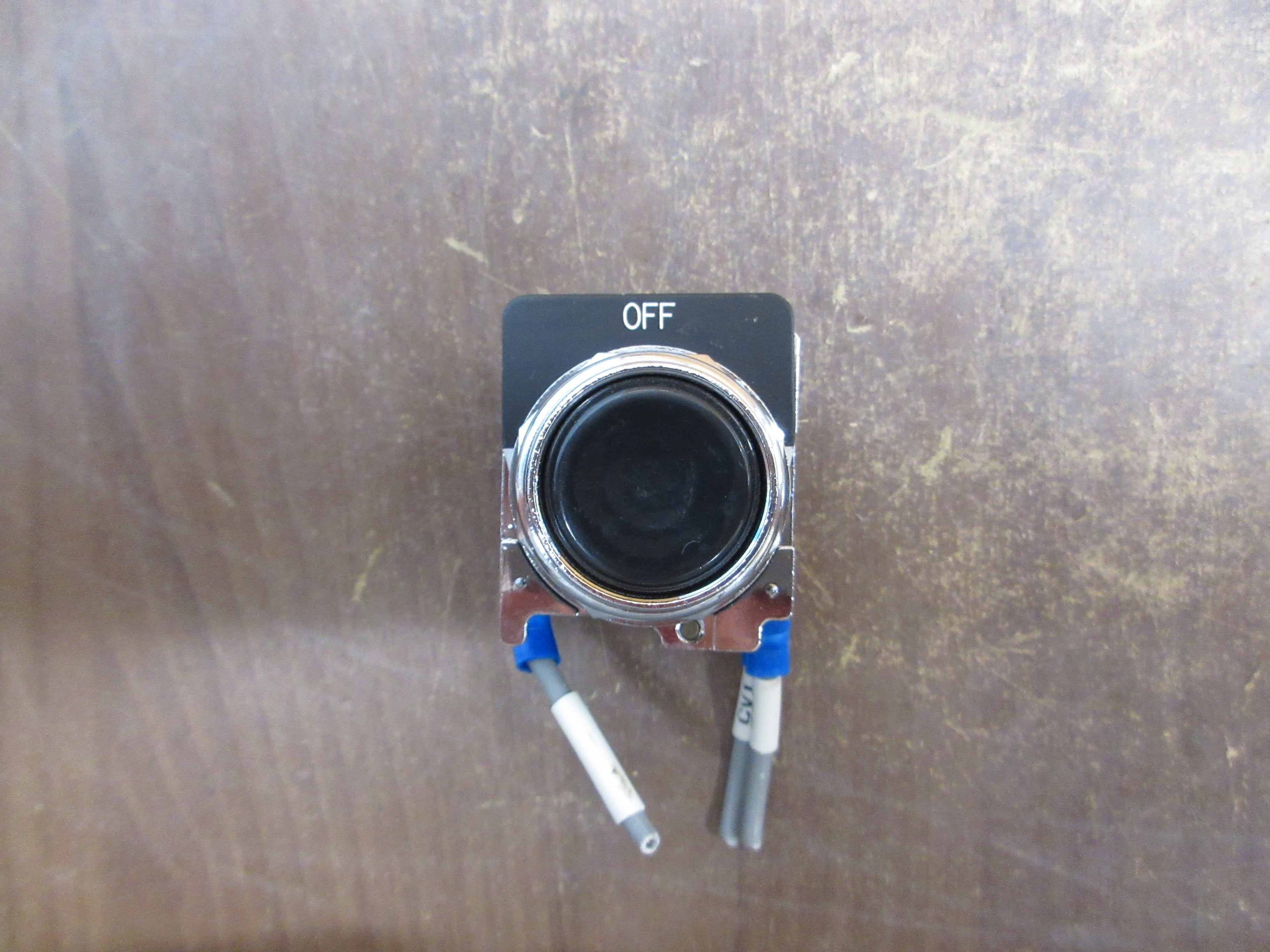 Cutler-Hammer Push Button 10250T / 91000T Black "Off" Used