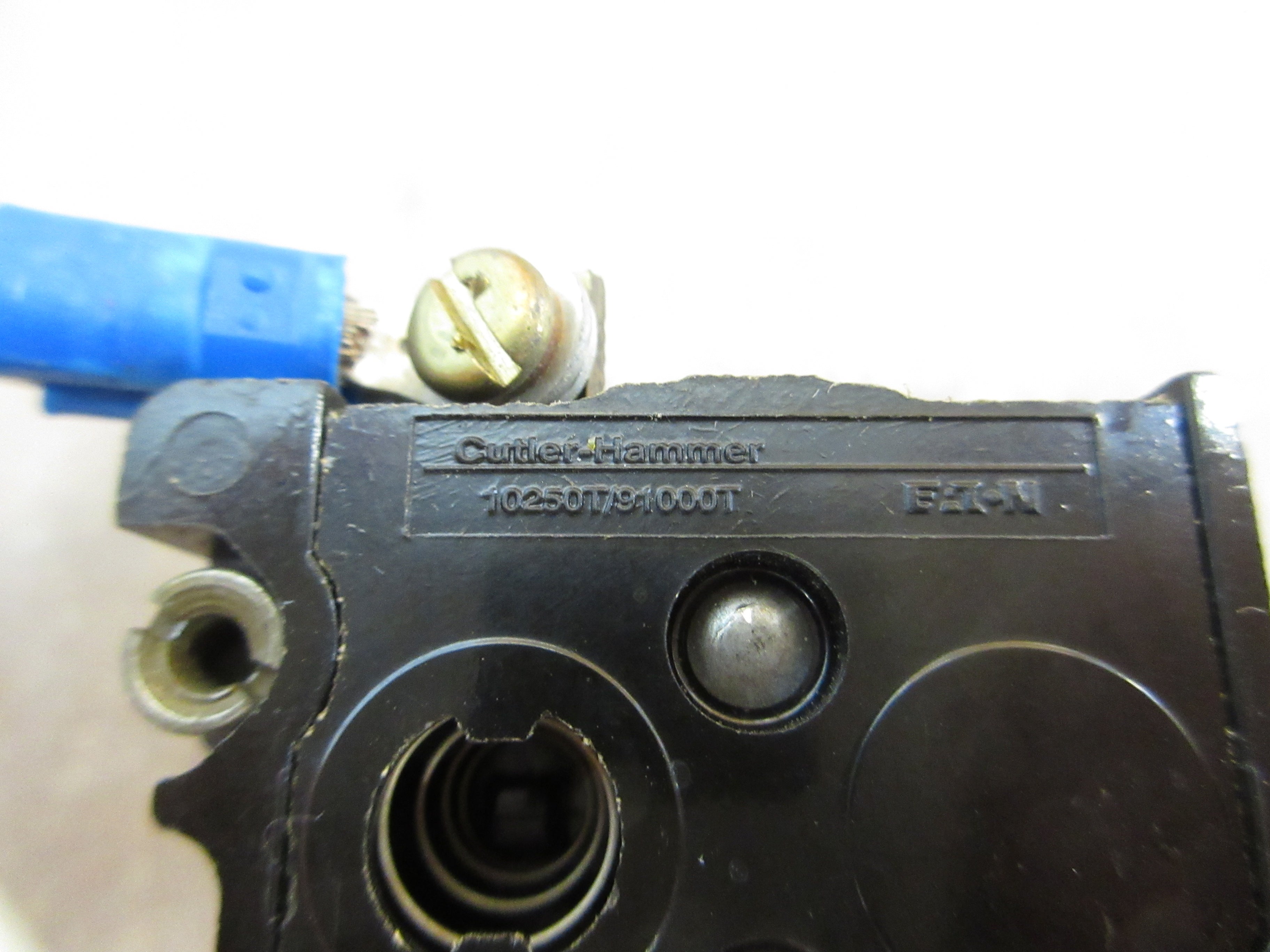 Cutler-Hammer Push Button 10250T / 91000T Black "Off" Used