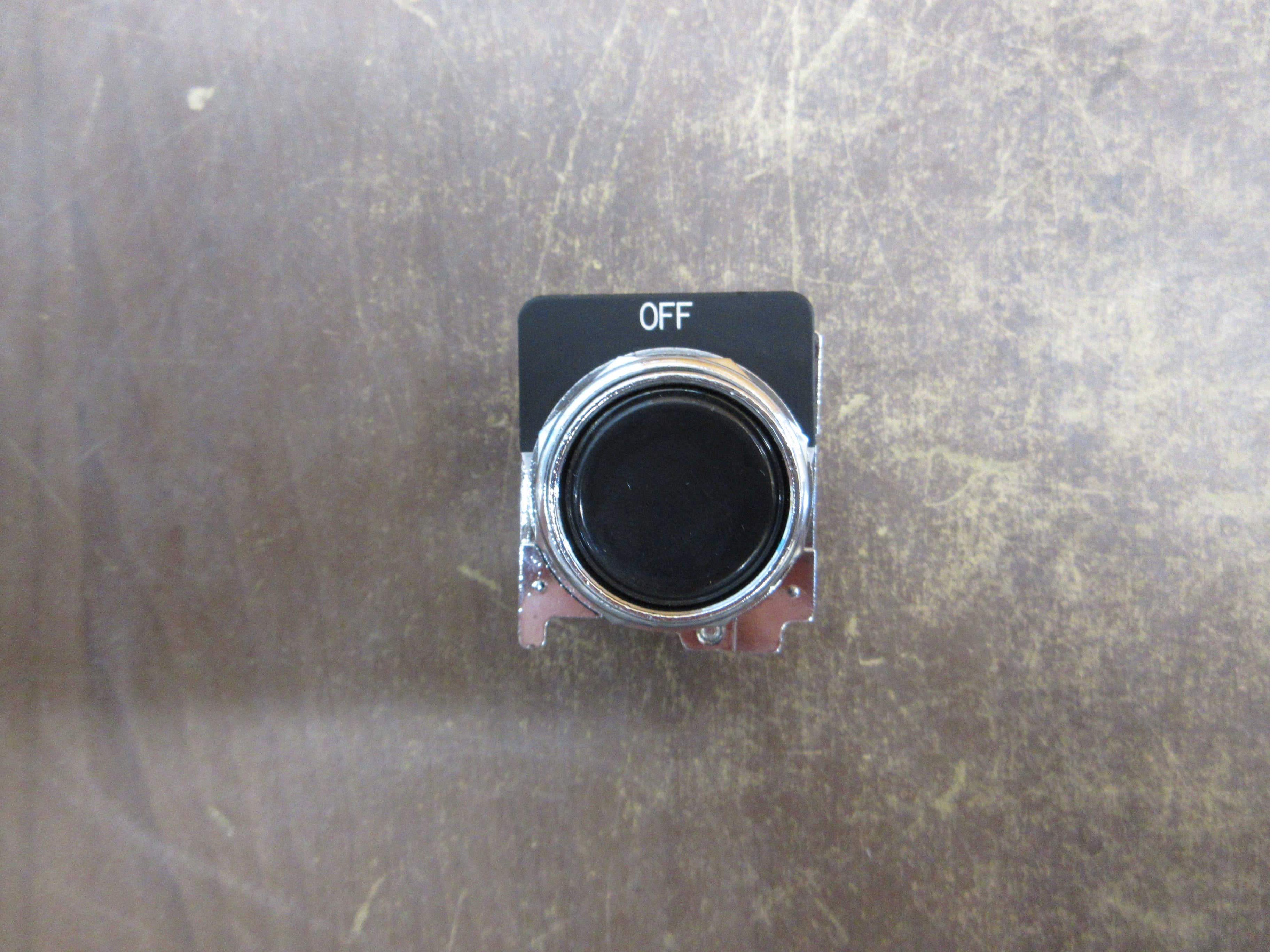 Cutler-Hammer Push Button 10250T / 91000T Black "Off" Used