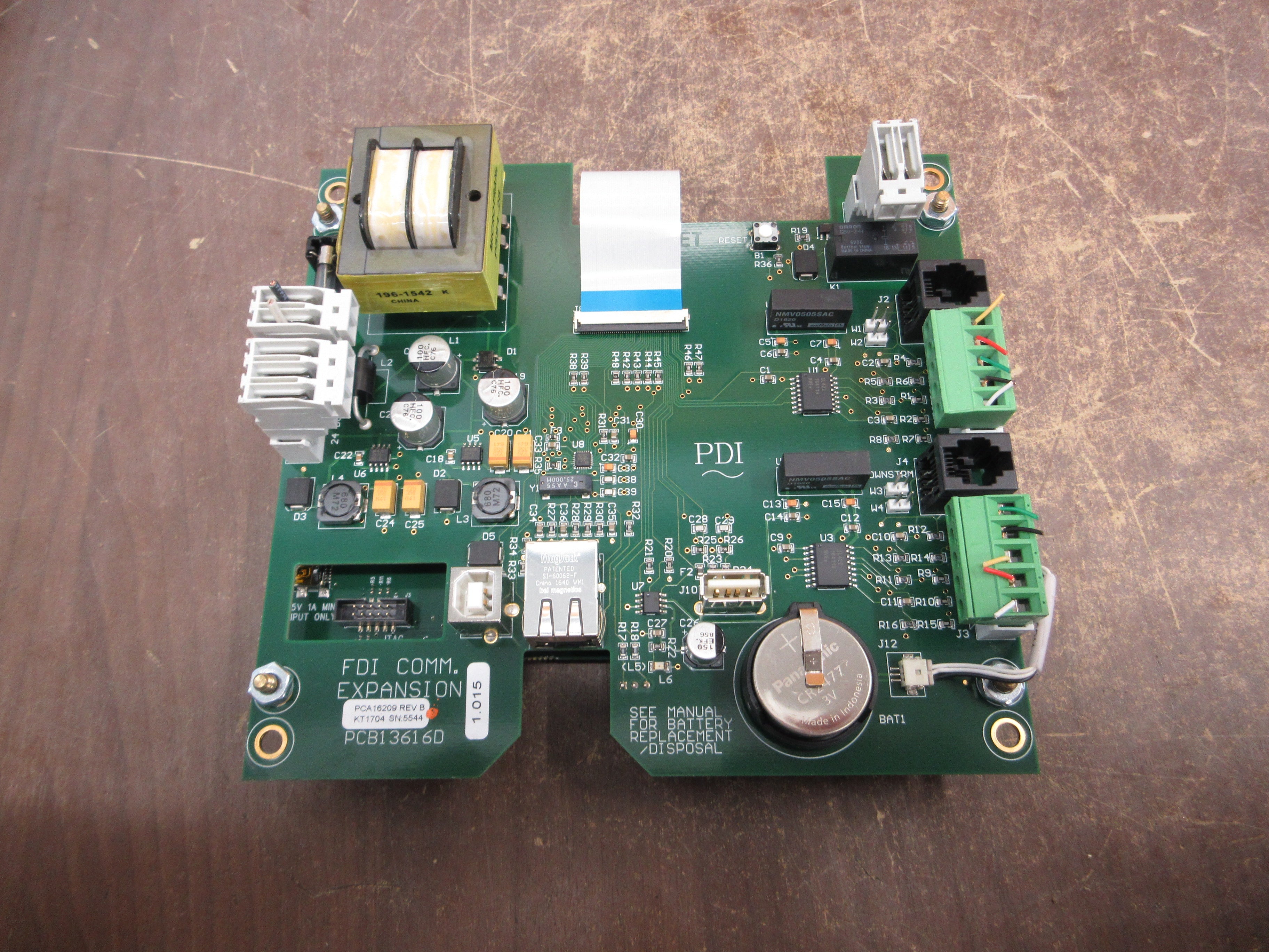 PCI Display Assembly PCA16209 Rev. B Used