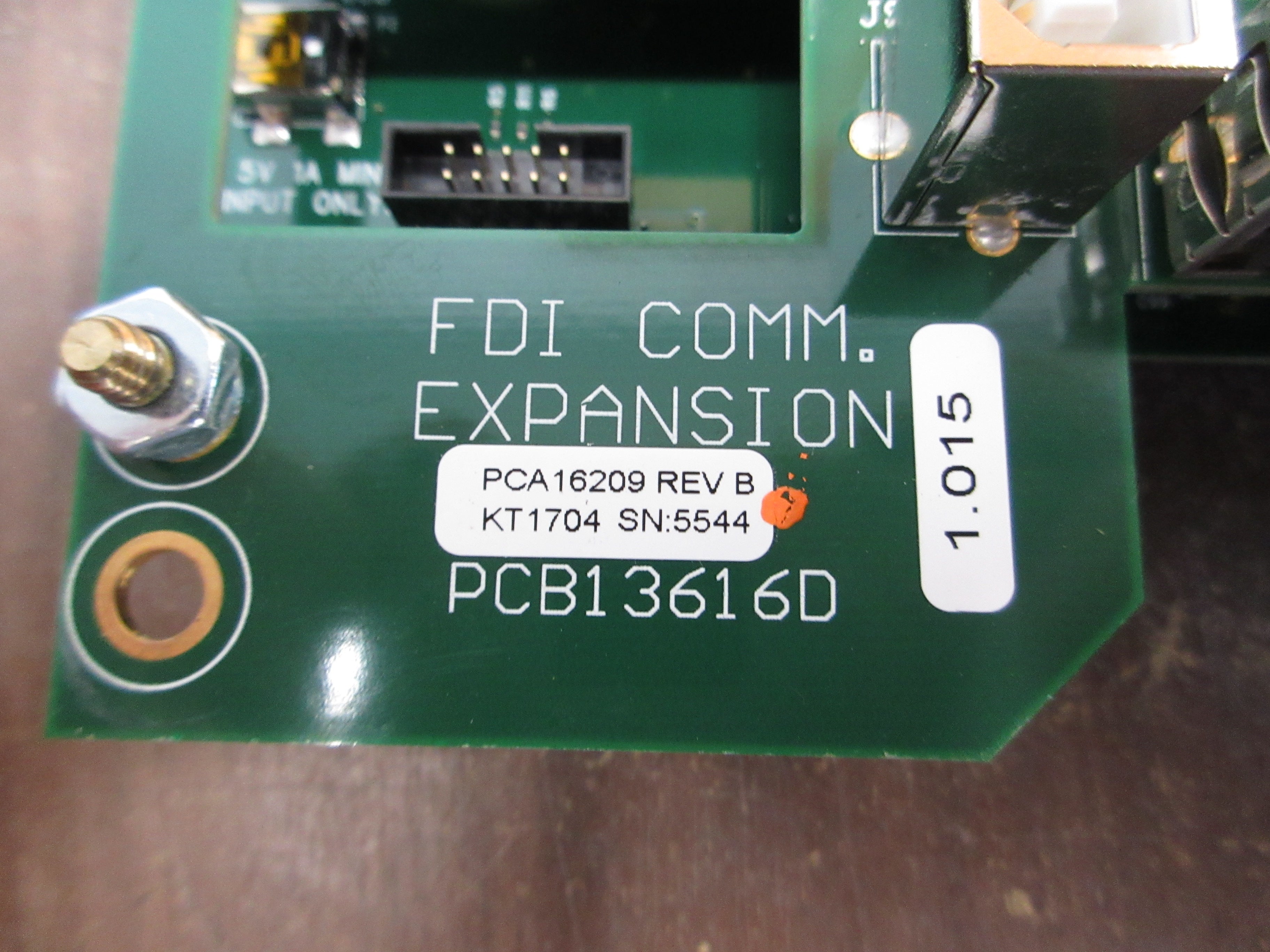 PCI Display Assembly PCA16209 Rev. B Used