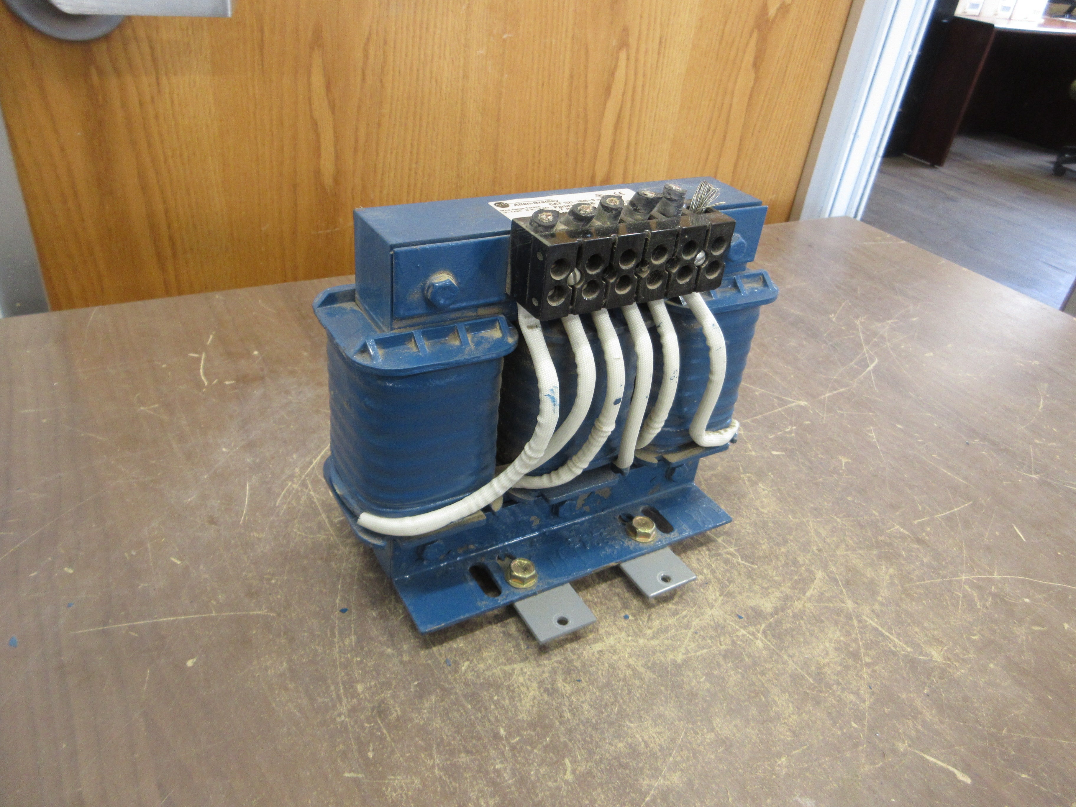 Allen-Bradley 1321-3R45-B Line Reactor 178616 0.7mH 45A 3Ph 600V 50/60Hz Used