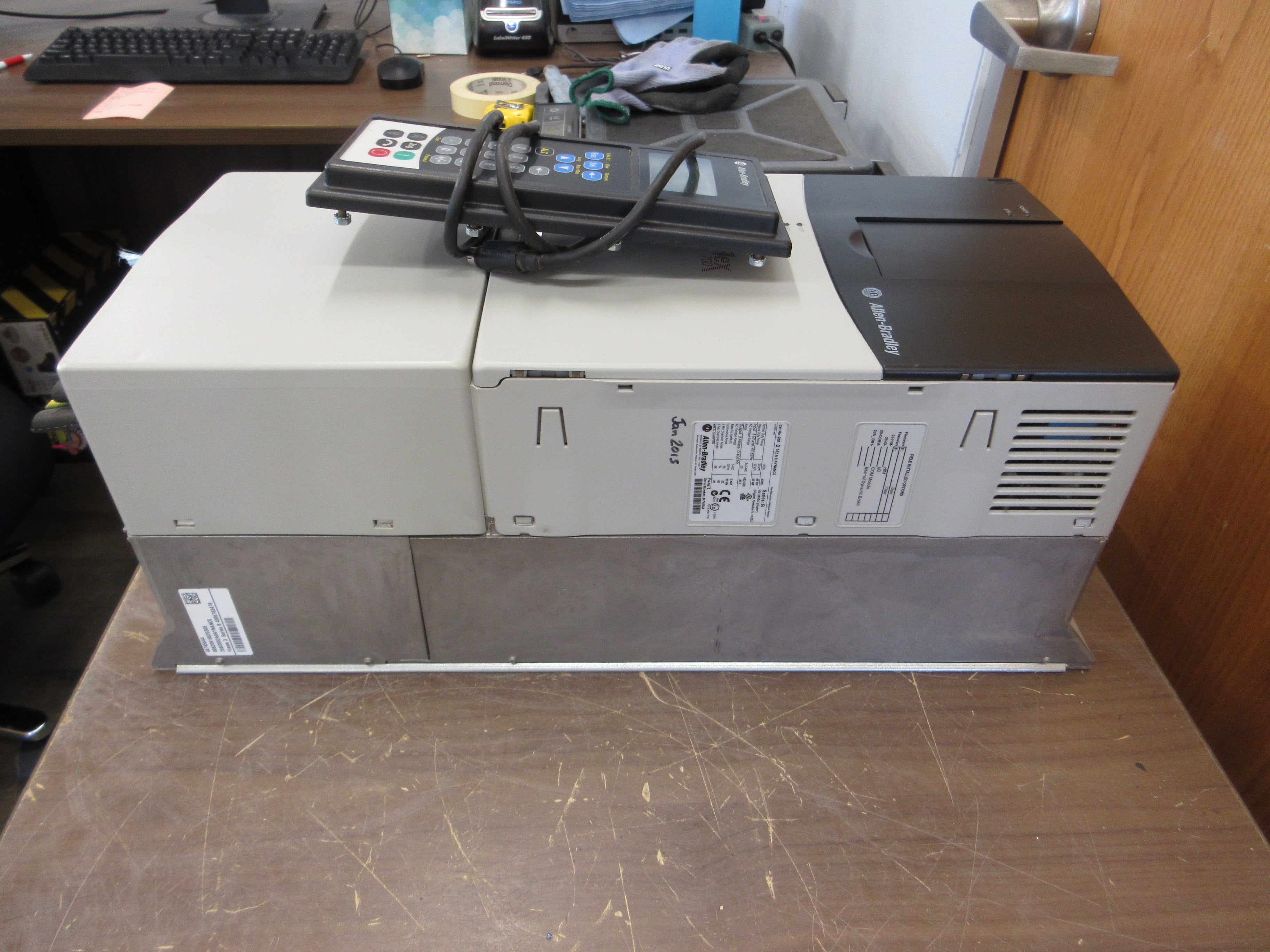 Allen-Bradley PowerFlex 700 AC Drive 20BD052A0AYNANC0 Ser. B 40HP 3Ph Used