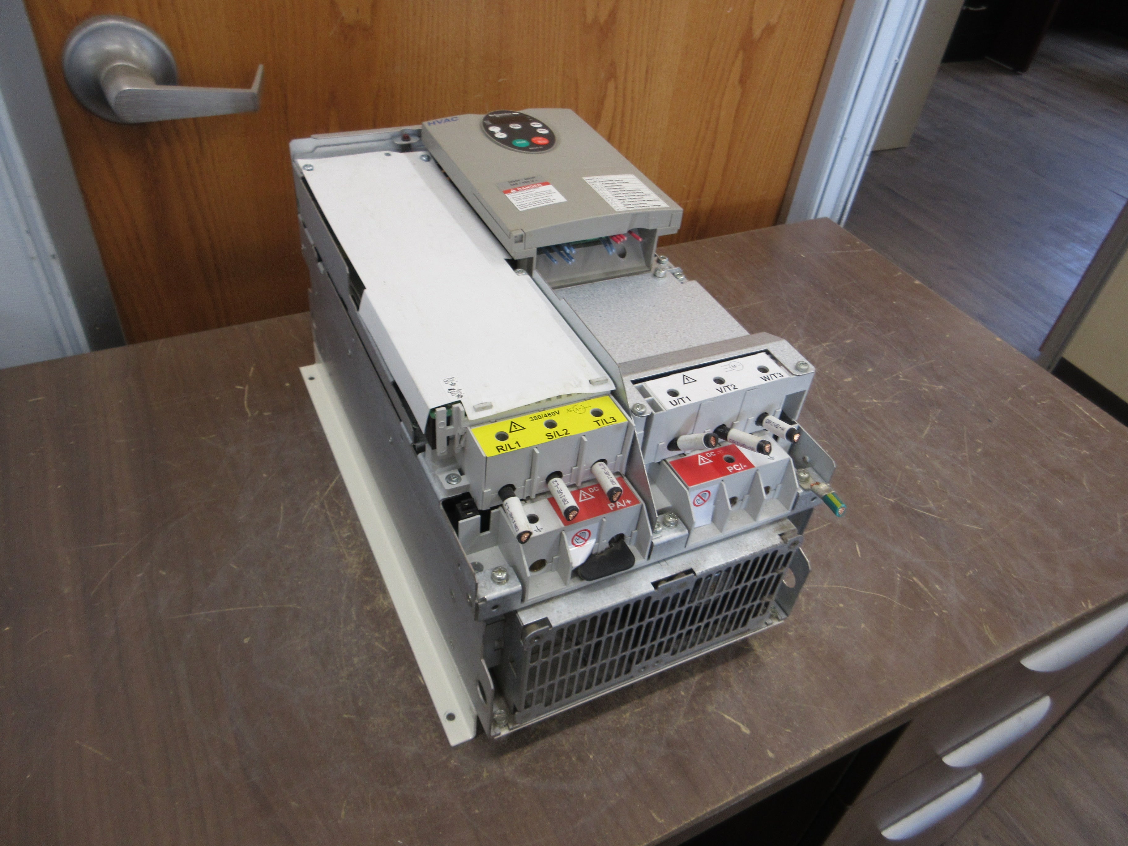 Schneider Electric Altivar AC Drive ATV21HD30N4 40HP 3Ph Open Chassis Used