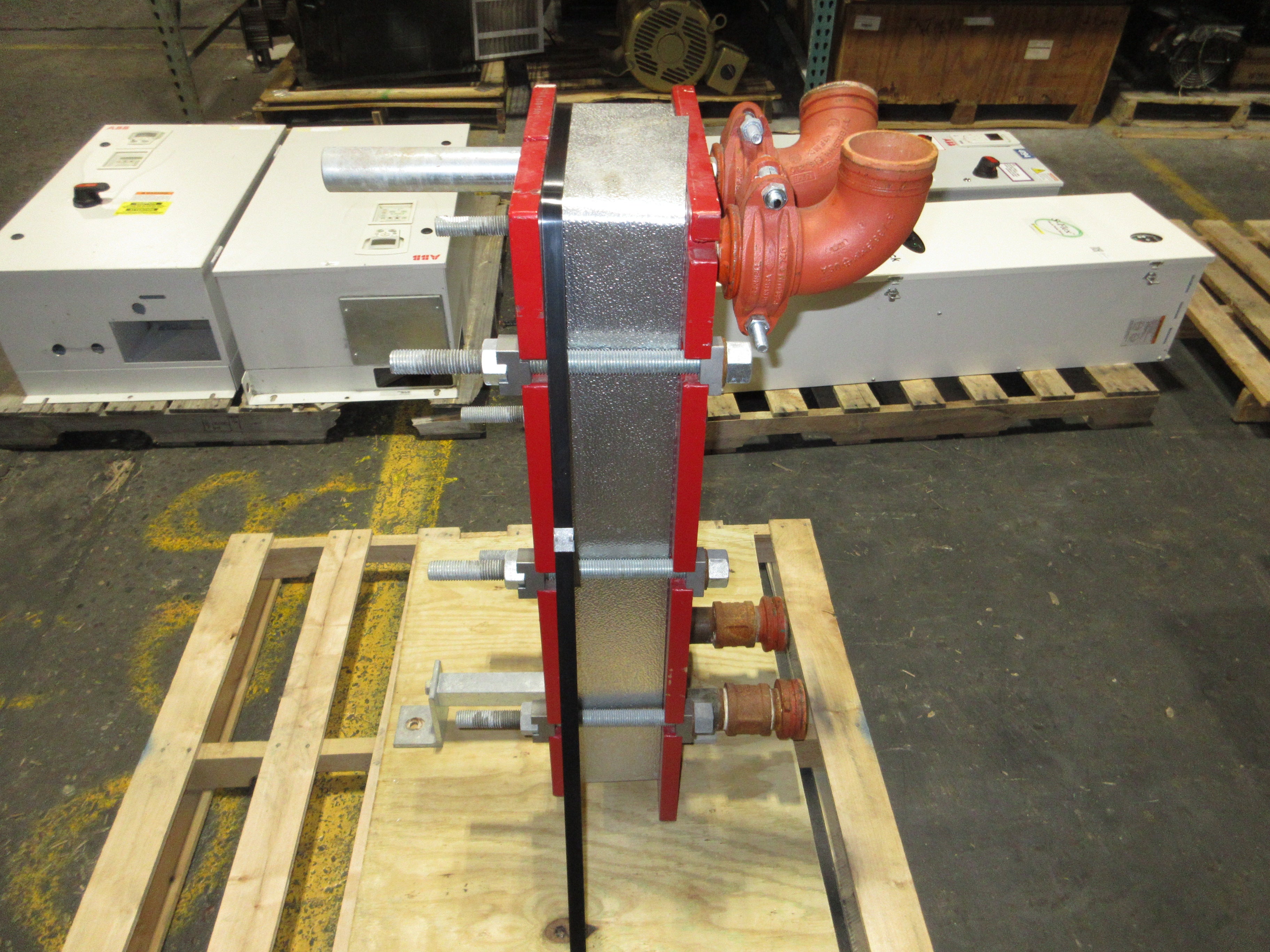 Armstrong Plate Heat Exchanger 4-X19-GBN-045-043 Model #: SX19-350-45 250GPM